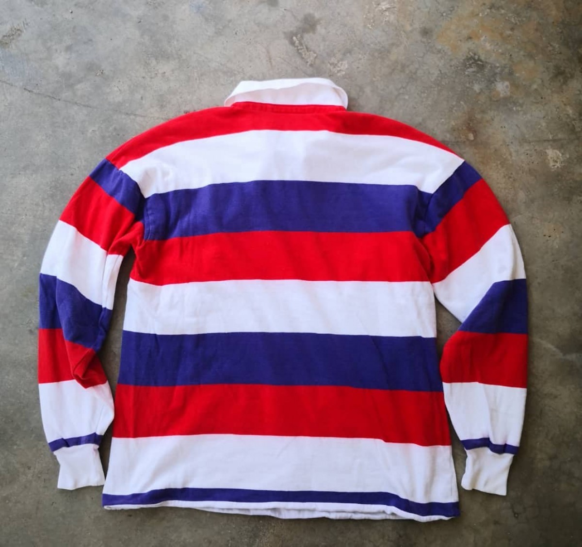 Goodenough - UK Stripes Long Sleeve Polo - 2