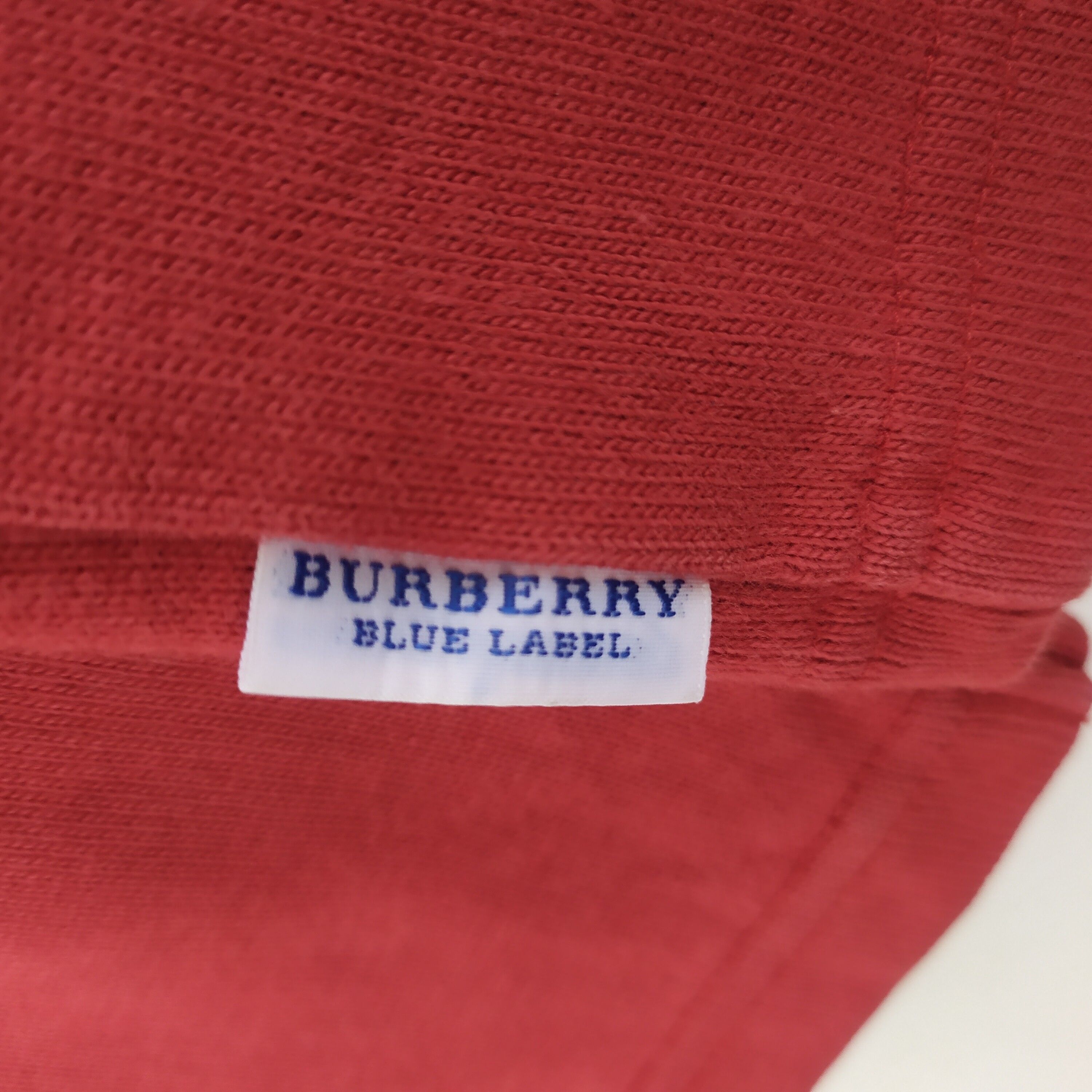 Vintage Burberry London Blue Label Embroidery Logo Crewneck - 5