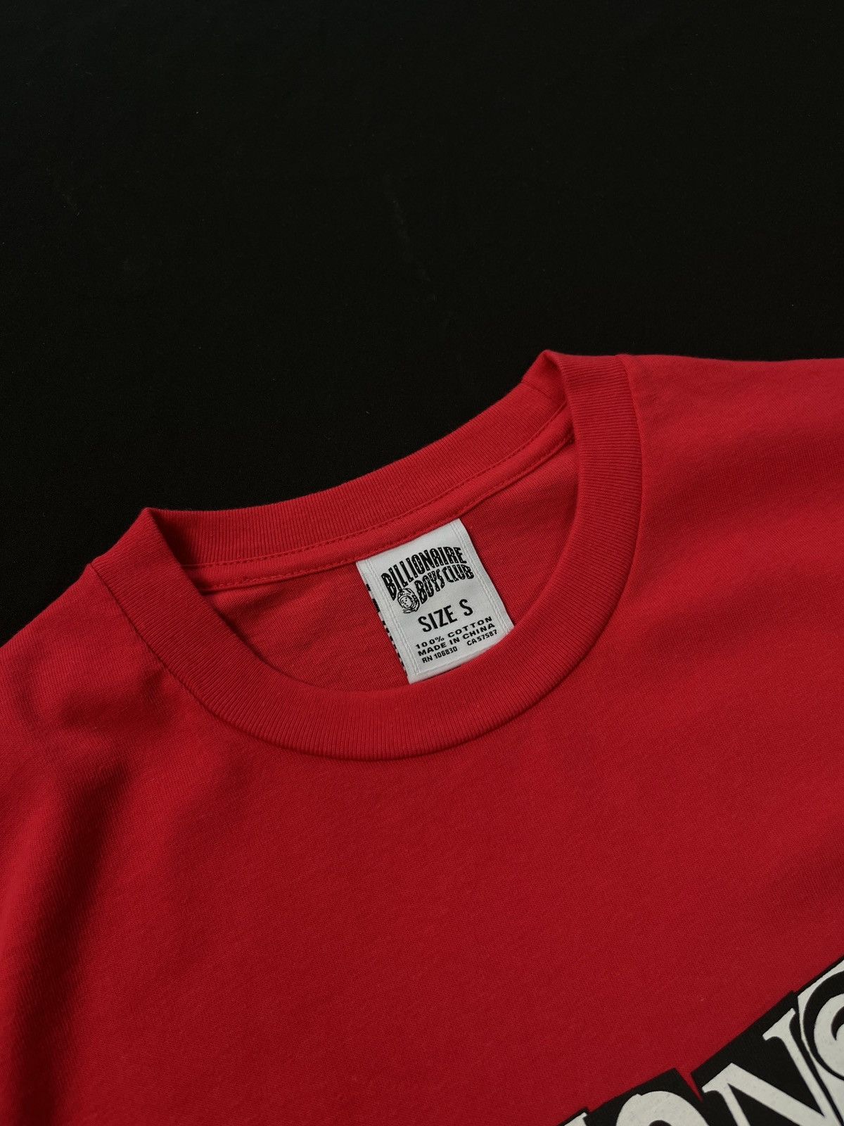 Rare Billionaire Boys Club BBC Classic Pirate Print Red Tee - 2