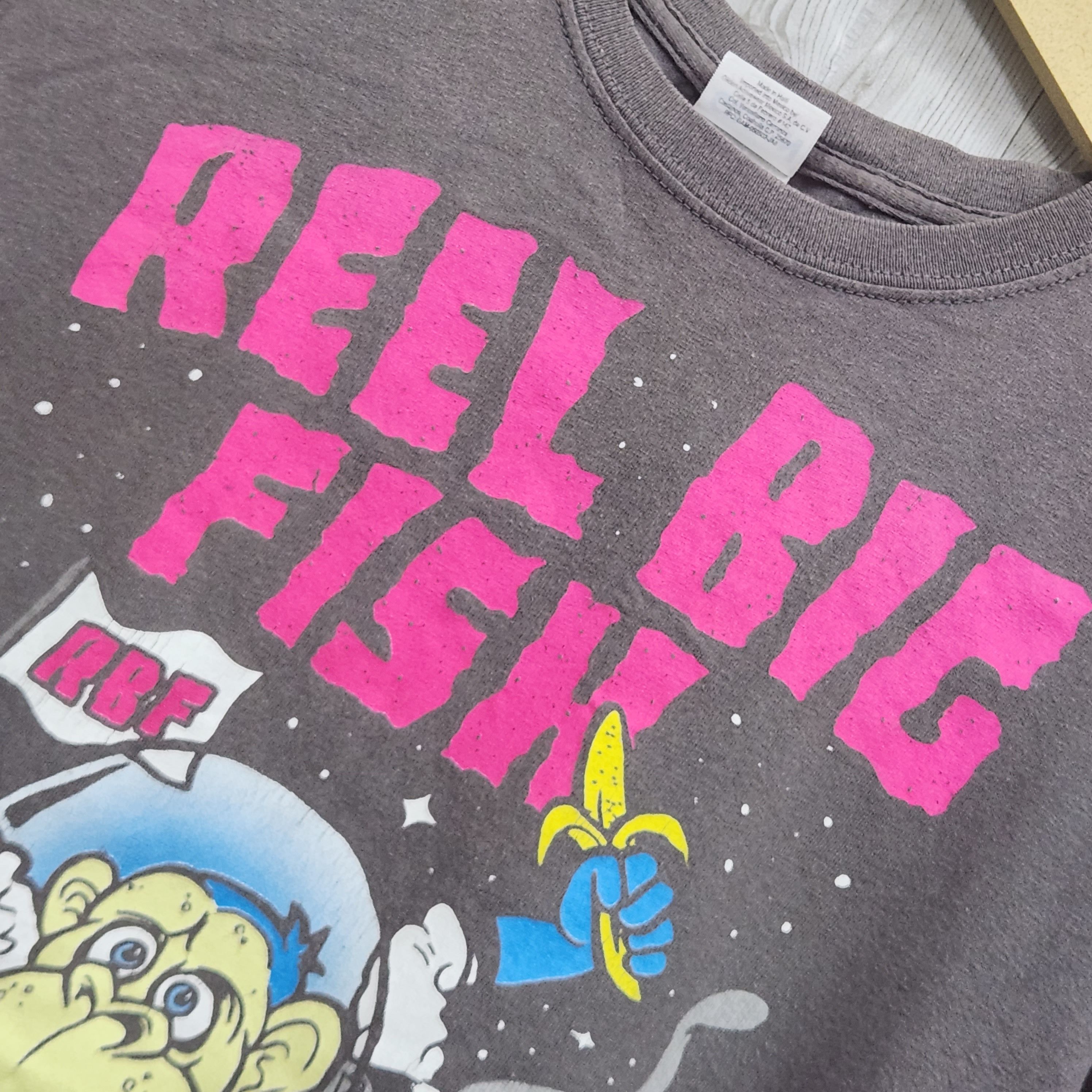 Vintage Y2K Reel Big Fish Band Tees - 4