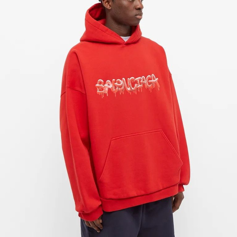Balenciaga - S/S 22 - Slime Logo Pullover Hoodie - 1