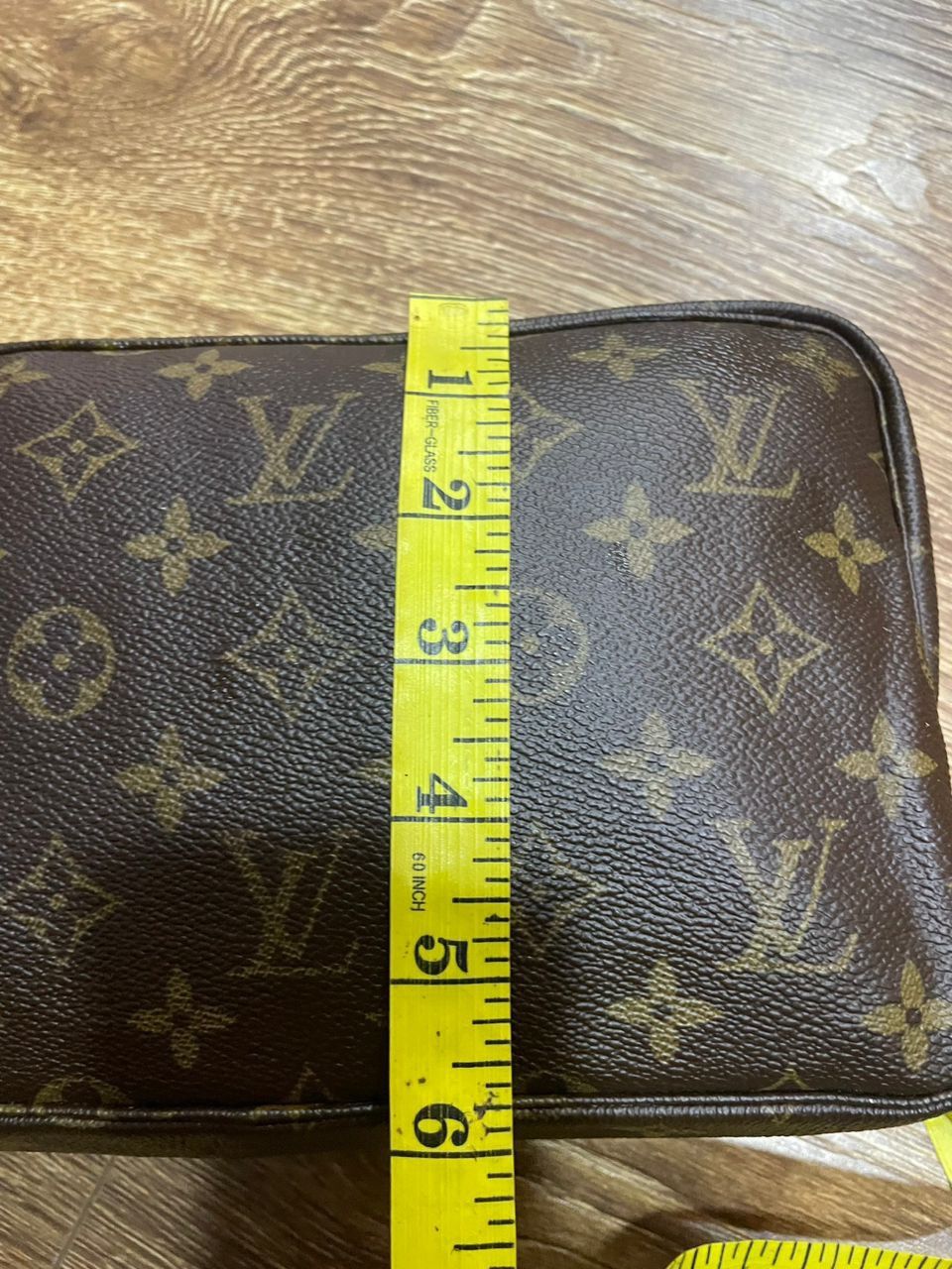 Authentic Vintage Louis Vuitton Monogram Clutch Bag - 8