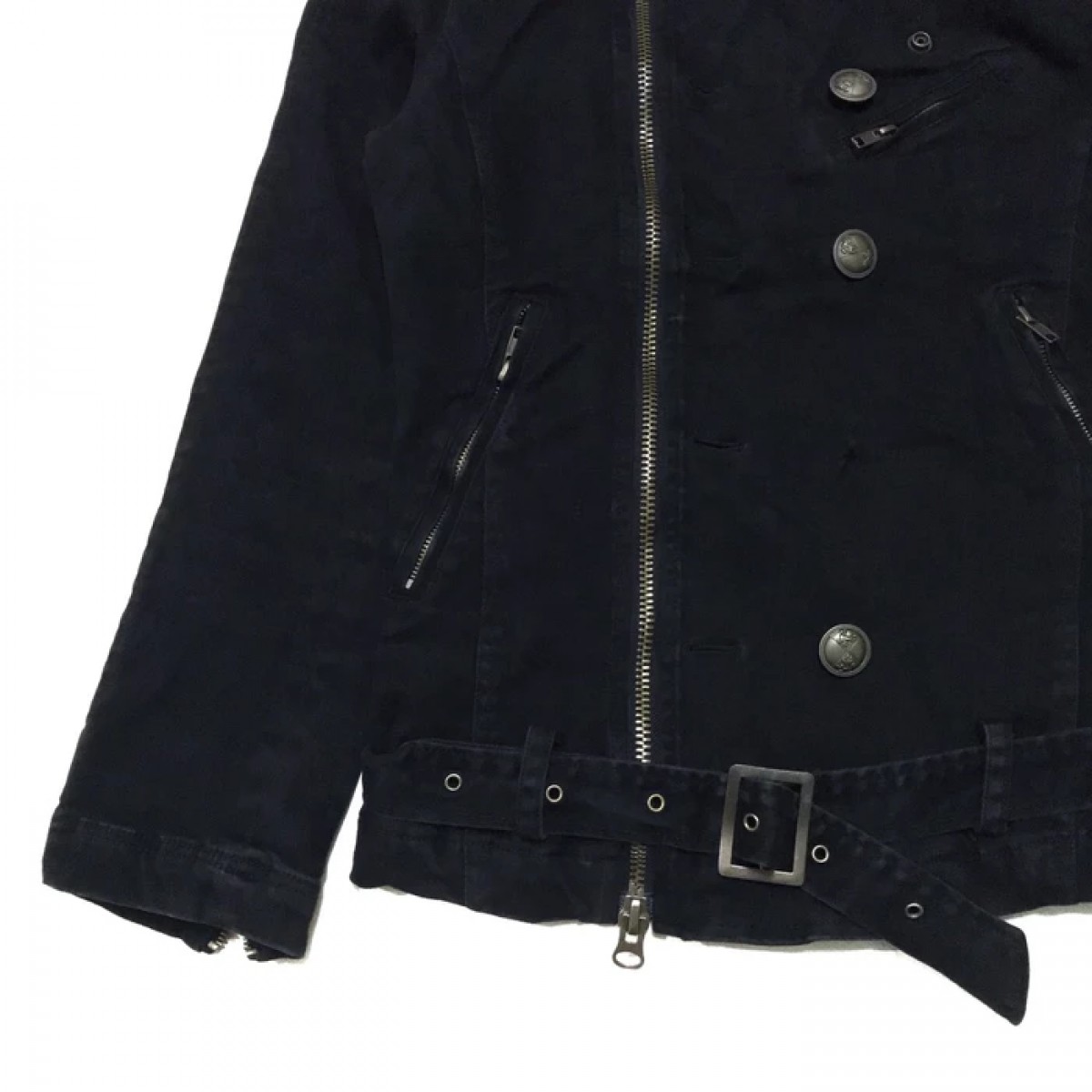 Breath & Stone - Vintage BreathMint / Numbernine Biker/Punk Fashion Jacket - 5