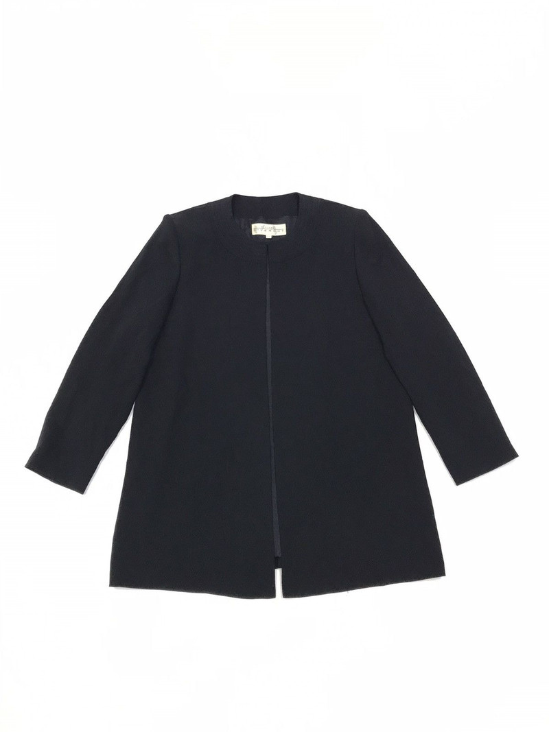 VINTAGE GIVENCHY HI-FORMAL BLACK CARDIGAN JACKET - 1