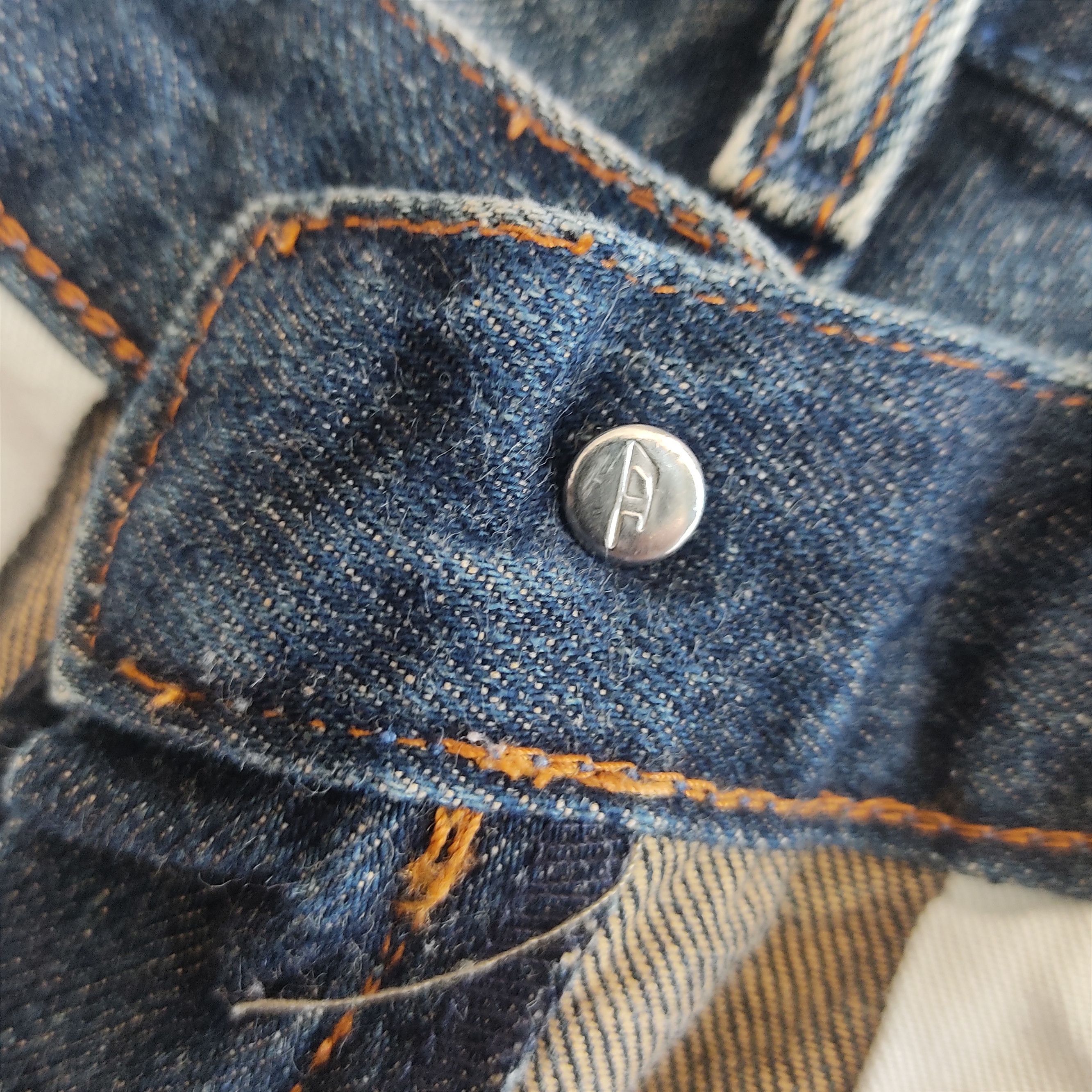 Vintage Diesel Embroidered Back Pocket Denim Pants - 11