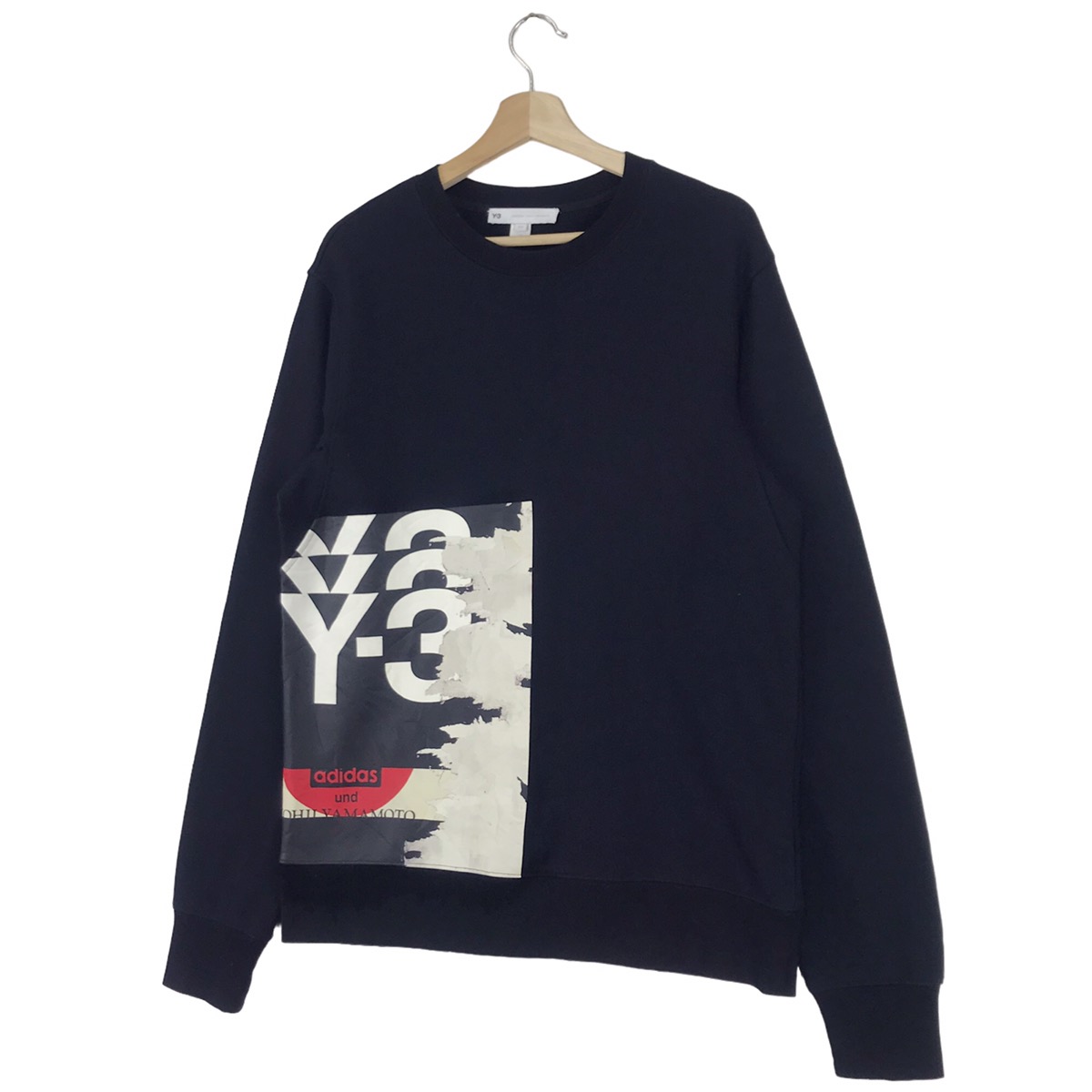 Yohji Yamamoto Y-3 Logo Print Sweatshirts - 3