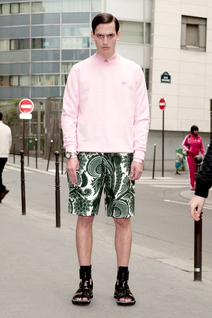 S/S 2013 Givenchy Paisley Shorts - 7