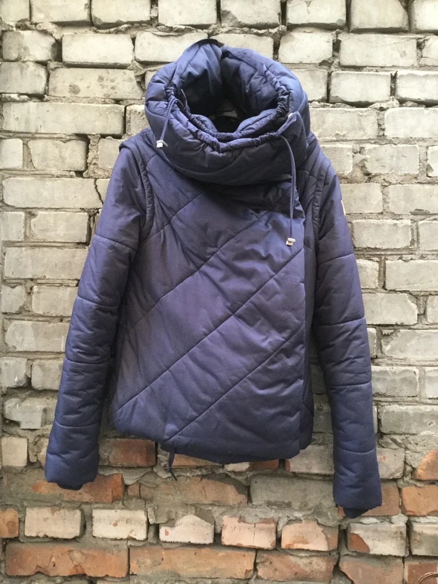 Funnel neck "square" jacket + vest - 1