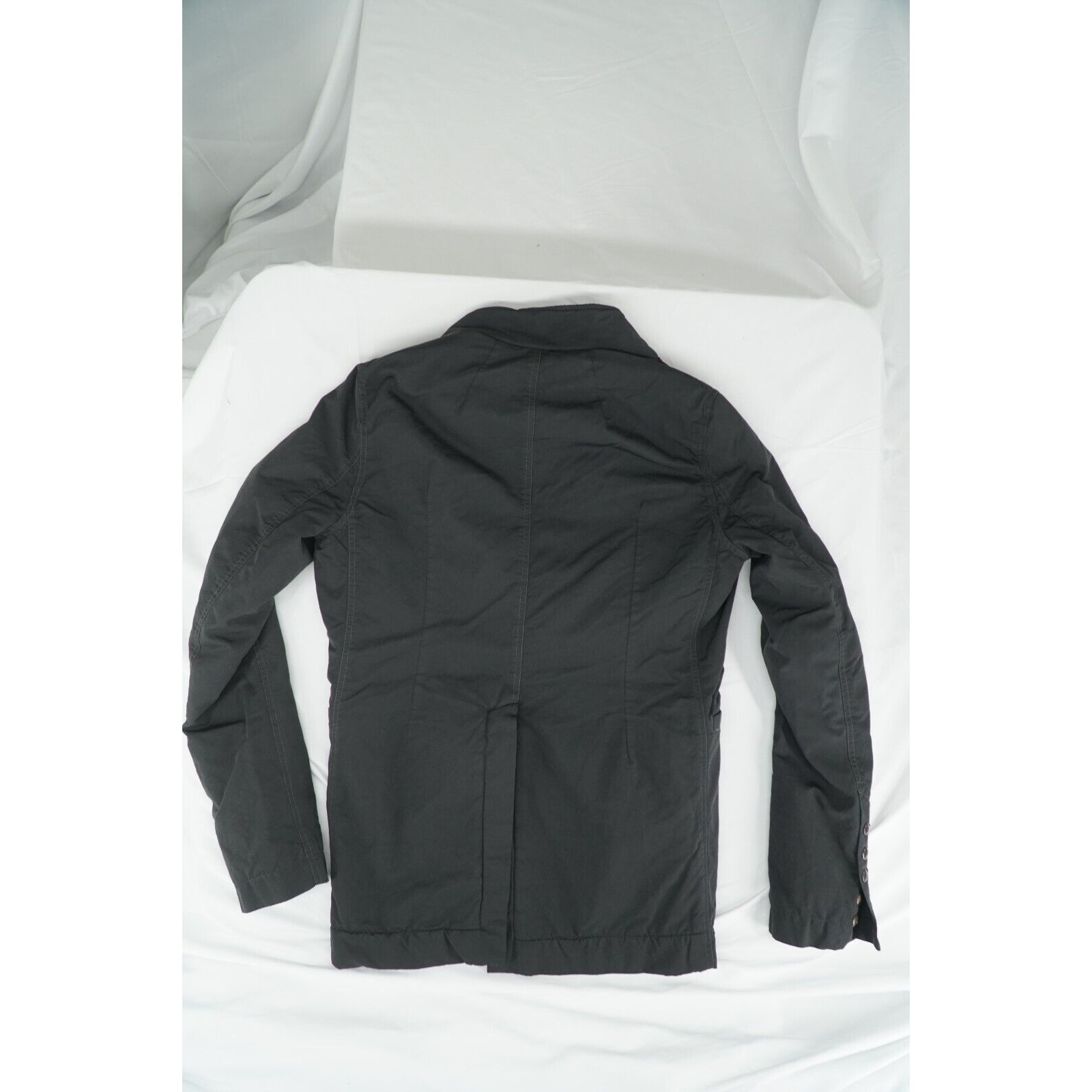 Rick Owens Drkshdw Long Black Blazer Quilted Murray - Large - 24