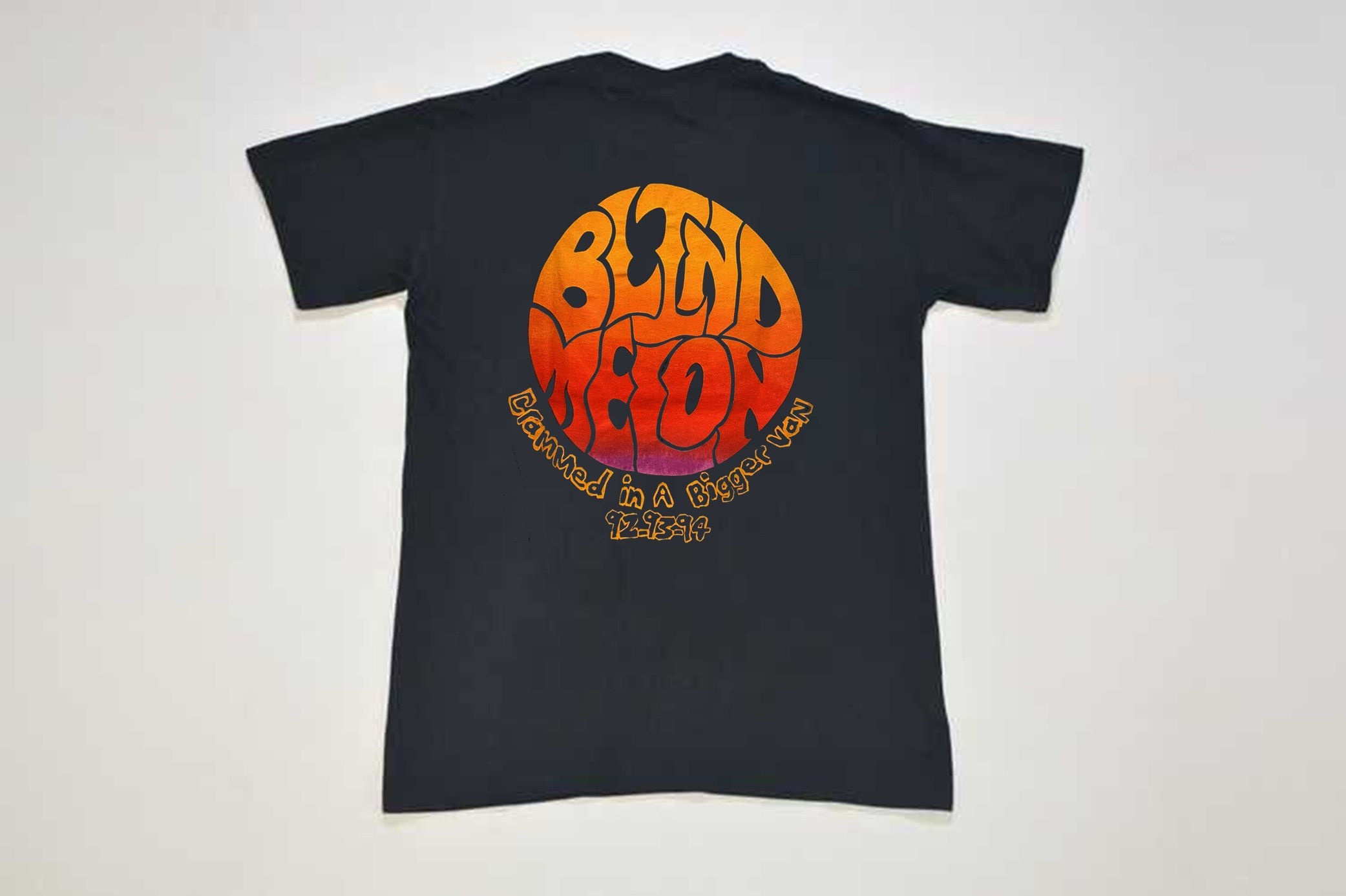 Blind Melon Band T-Shirt Tour Promo Band Black Tee Rock - 2