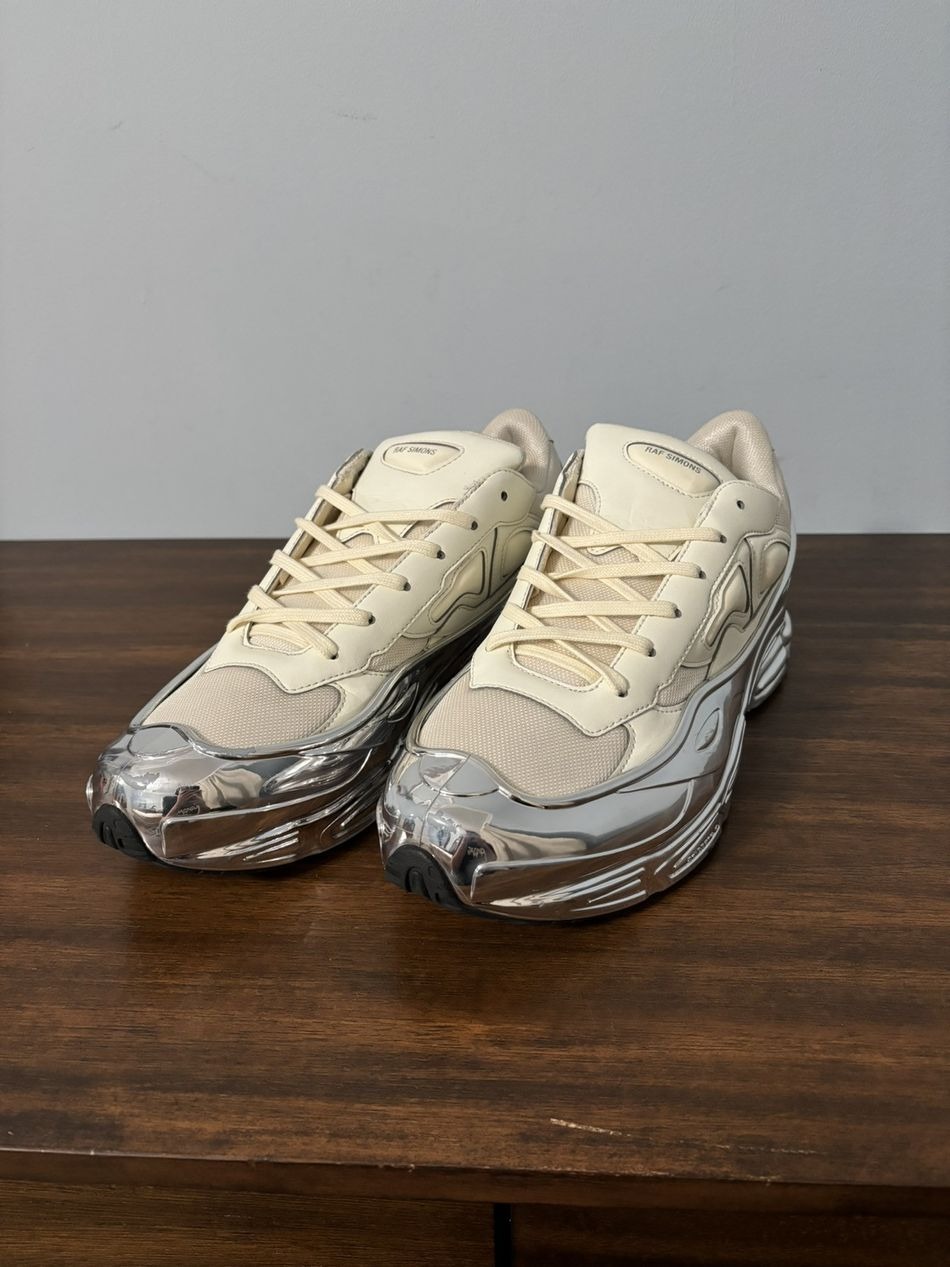 adidas adidas Ozweego Raf Simons Cream White Silver Metallic timbreng55 REVERSIBLE