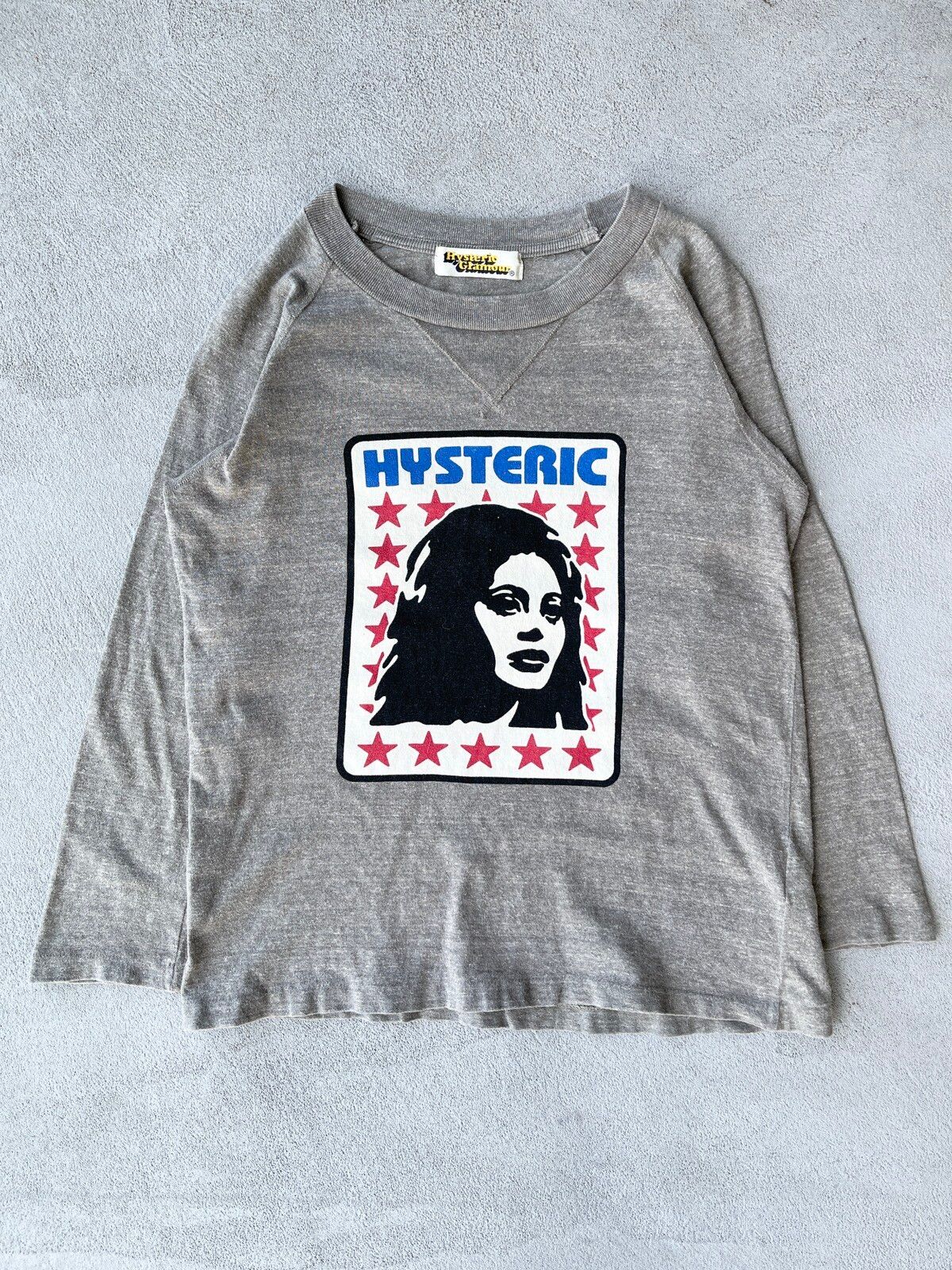 STEAL! 1990s Hysteric Glamour Nostagia Star Girl LS Tee - 1