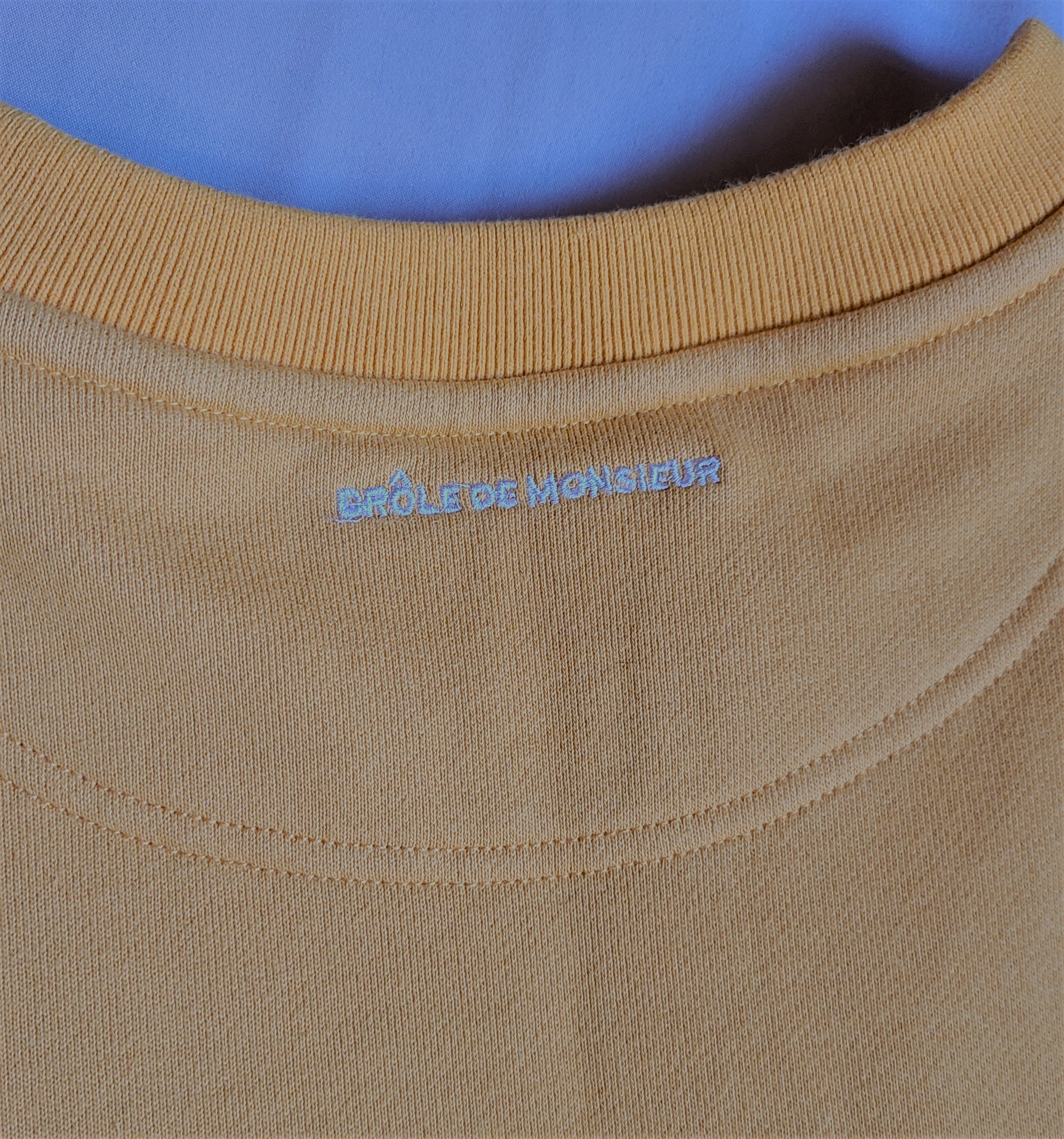 Drole De Monsieur - Yellow NFPM Embroidered Sweatshirt - 4