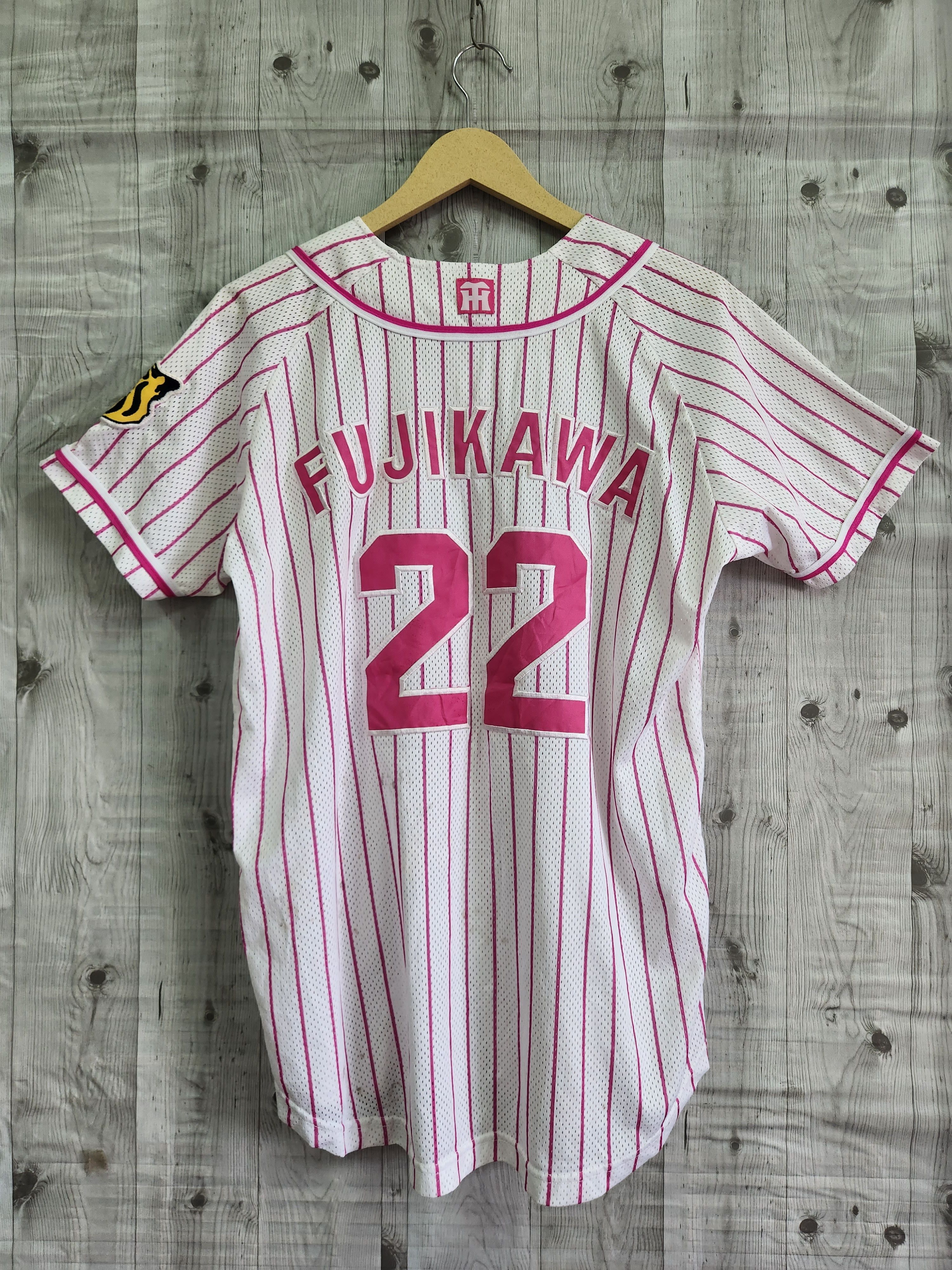 STEALS Hanshin Tigers Vintage Y2K Baseball Jersey 22 Japan - 2