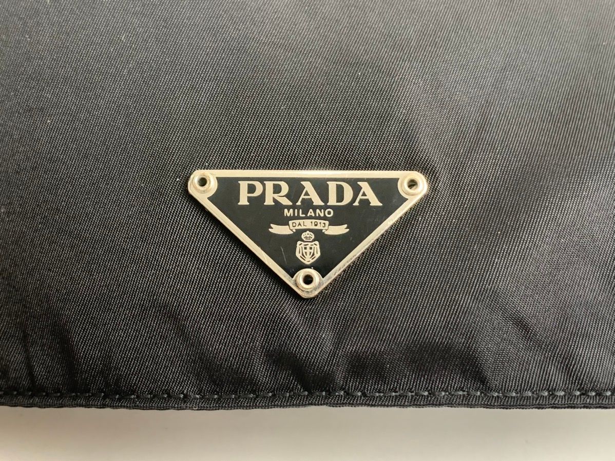 Authentic vintage Prada Small Crossbody Black Nylon Bag - 8