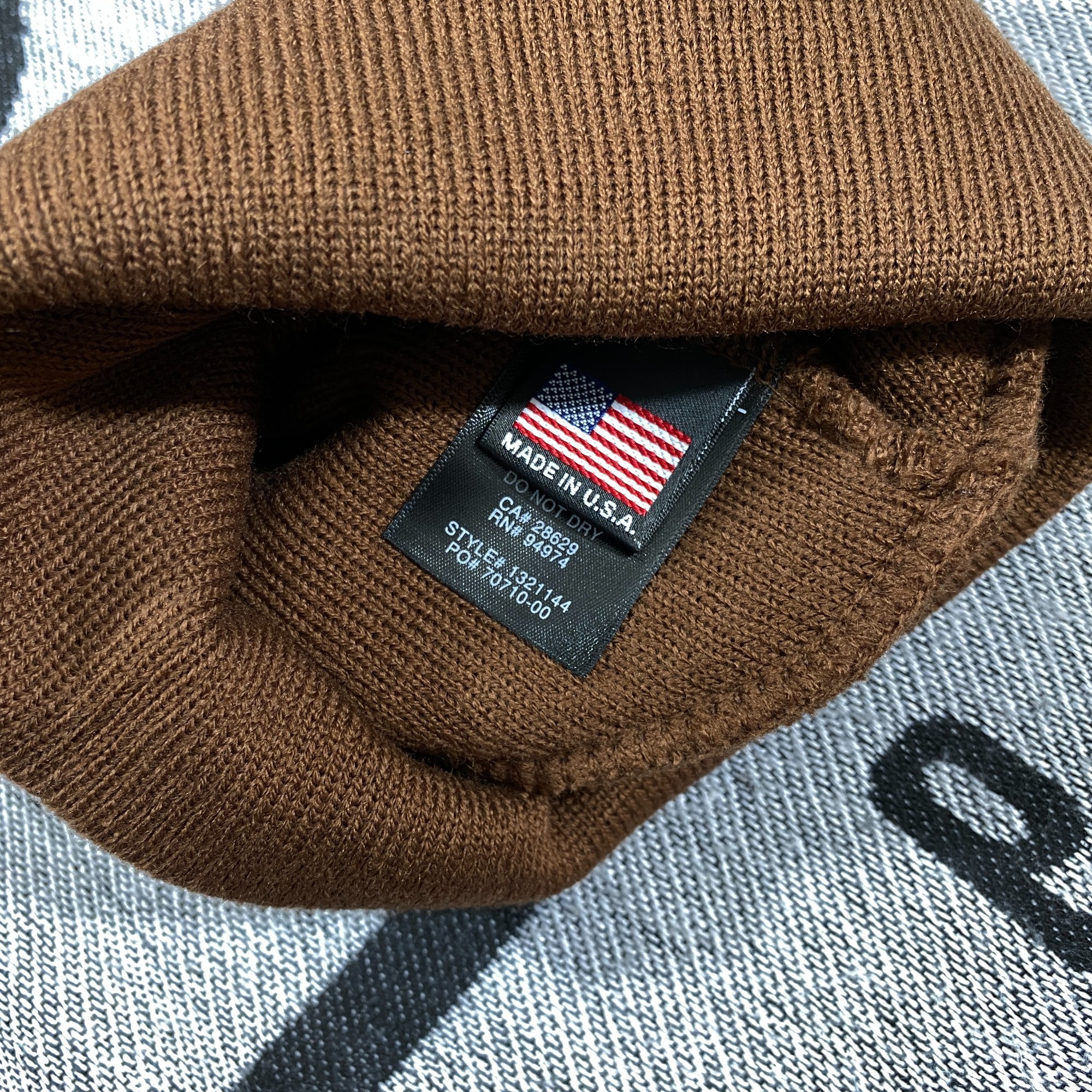 STUSSY BIG STOCK CUFF BEANIE HAT - 4
