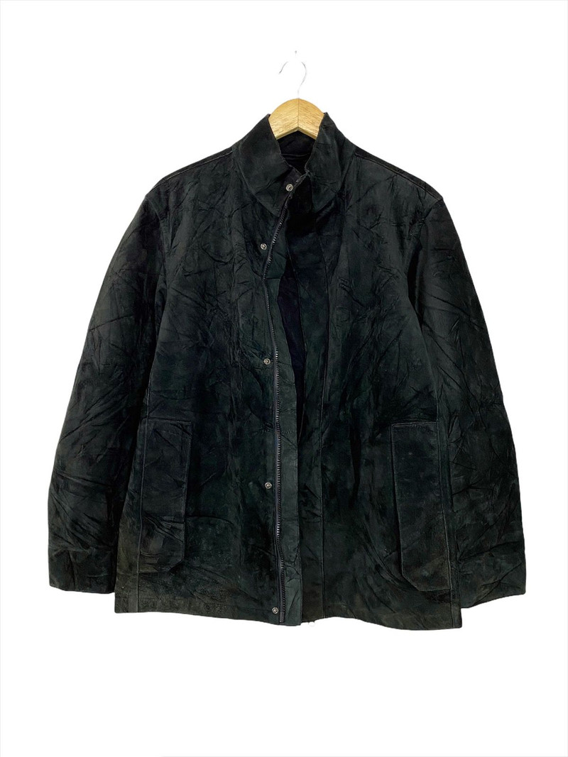 Archive Y’s Yohji Yamamoto AAR Black Leather Jacket - 1