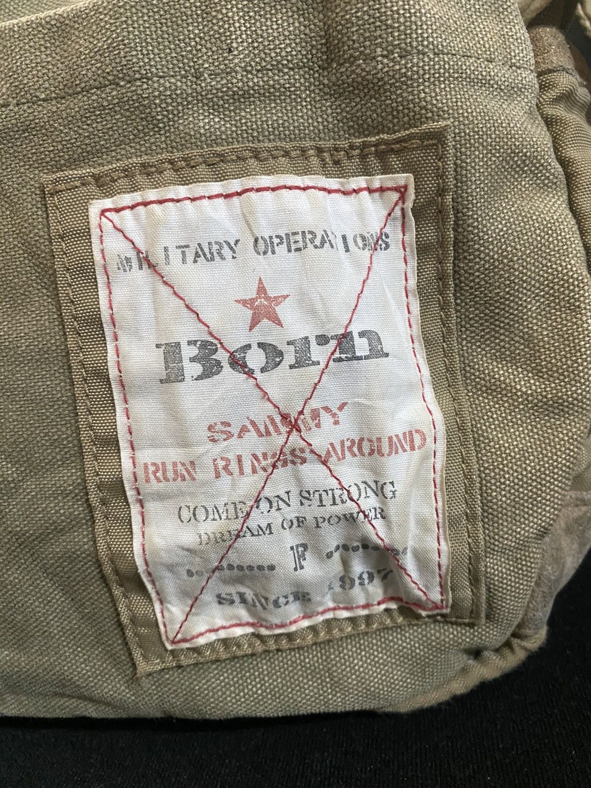 Japanese Brand - Made Japan Vintage Military Operation Born Crossbody Bag - 5