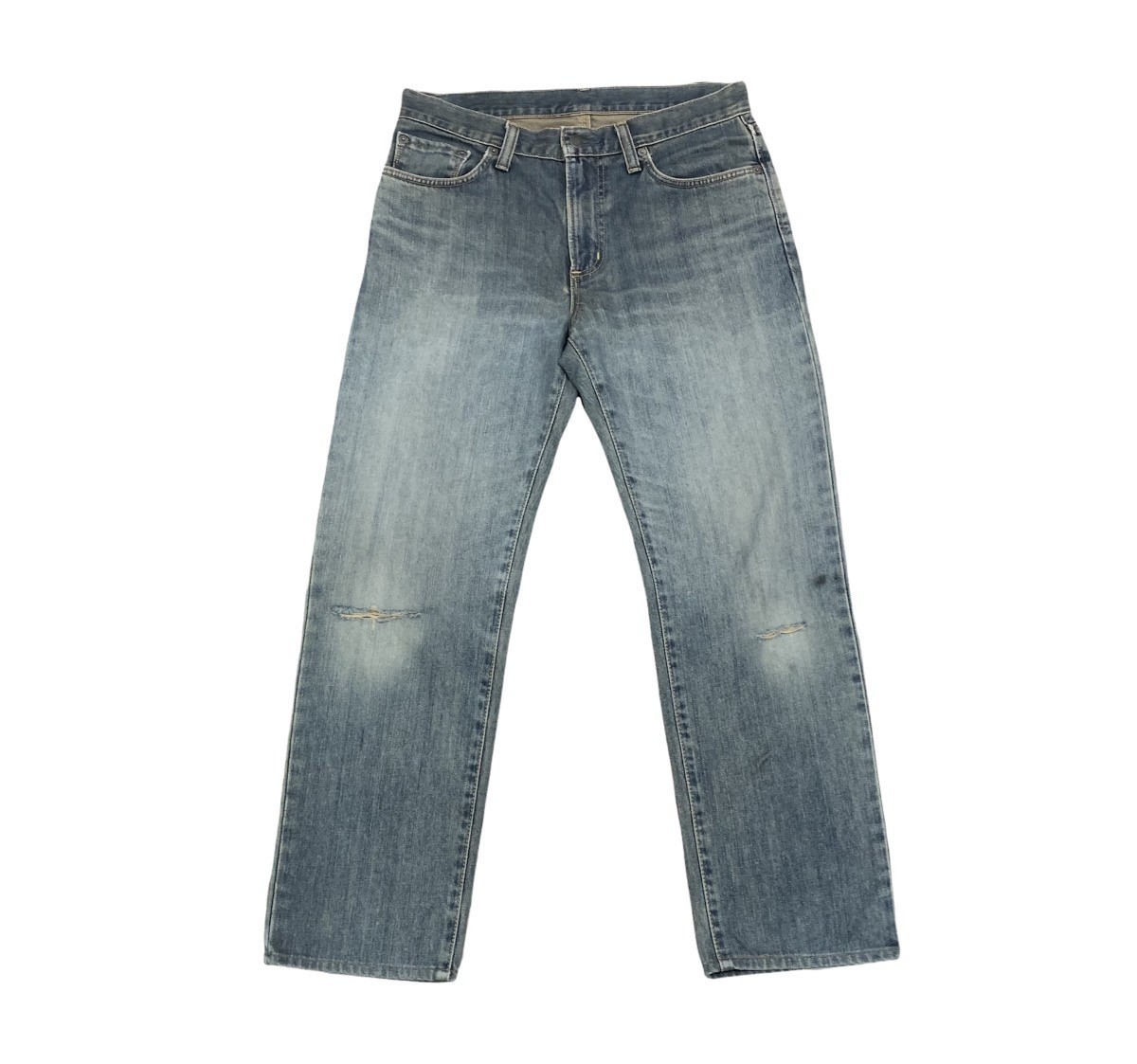 Distressed Denim - EDWIN 403 Vintage 90s Rugged Stonewash Jean - 1
