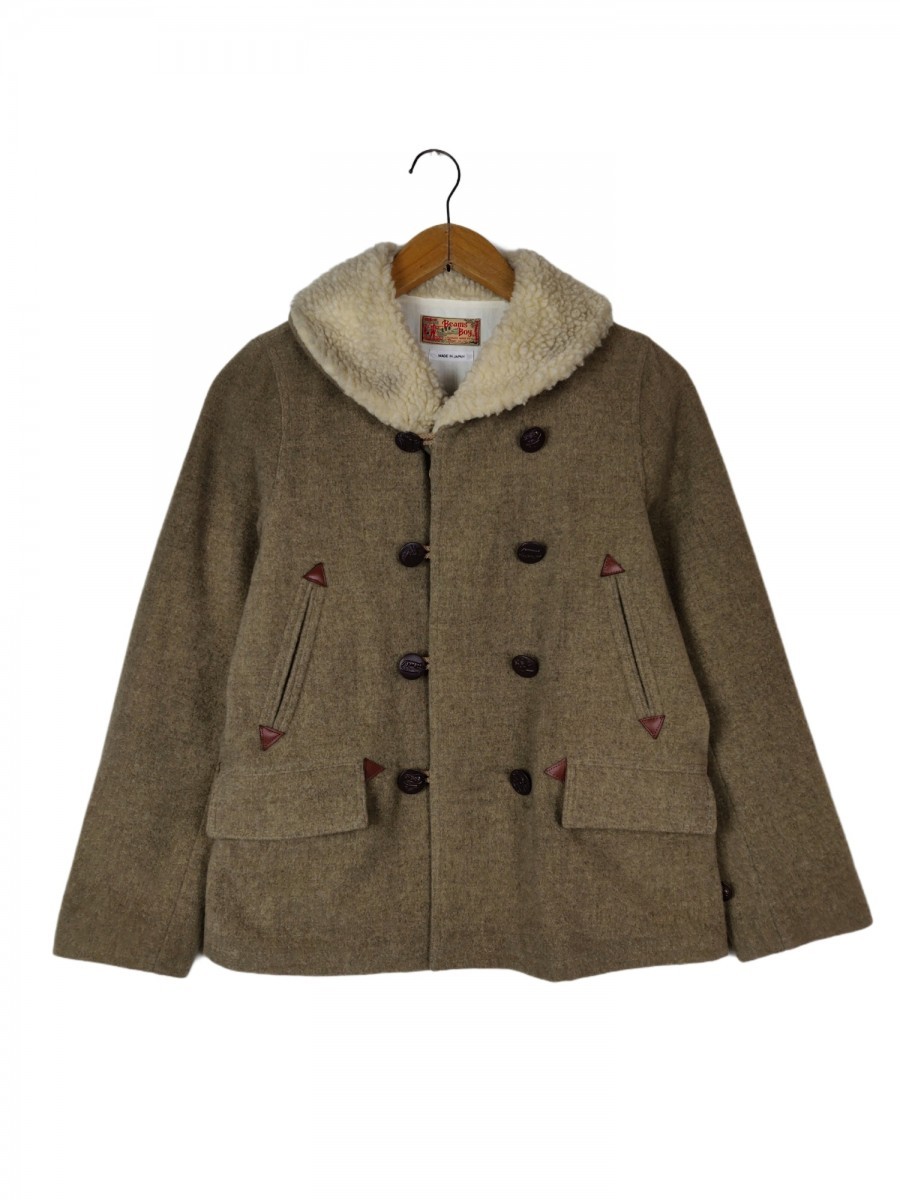 Beams Boys Japan Wool Coat Hunter Jacket - 1