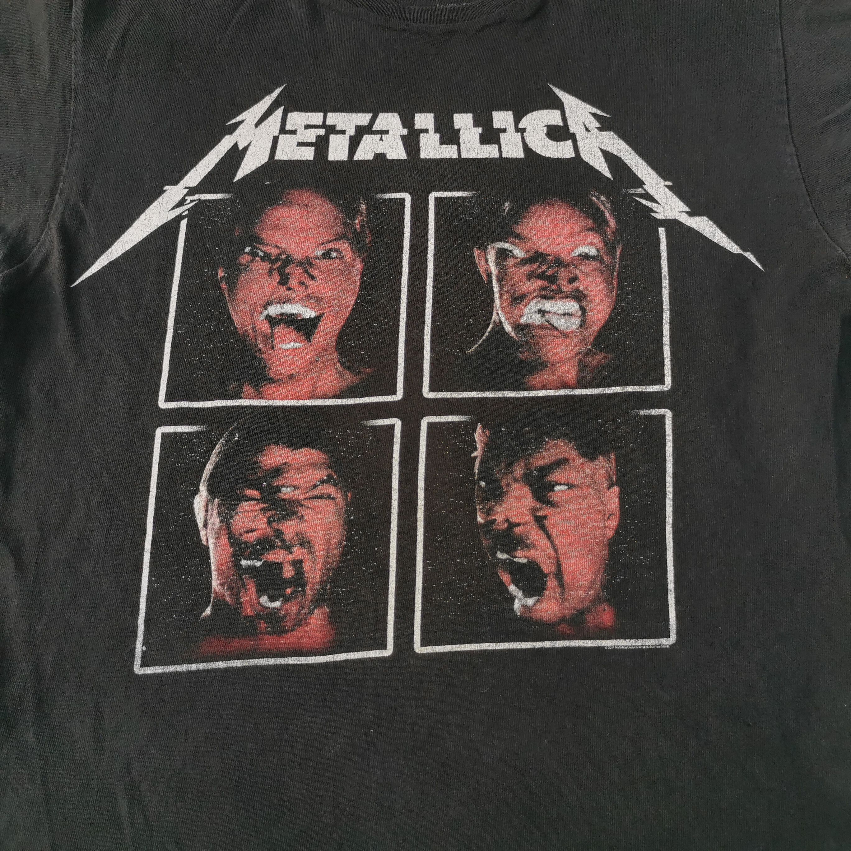 Vintage Metallica World Wired Tour Metal Band Tshirt - 2
