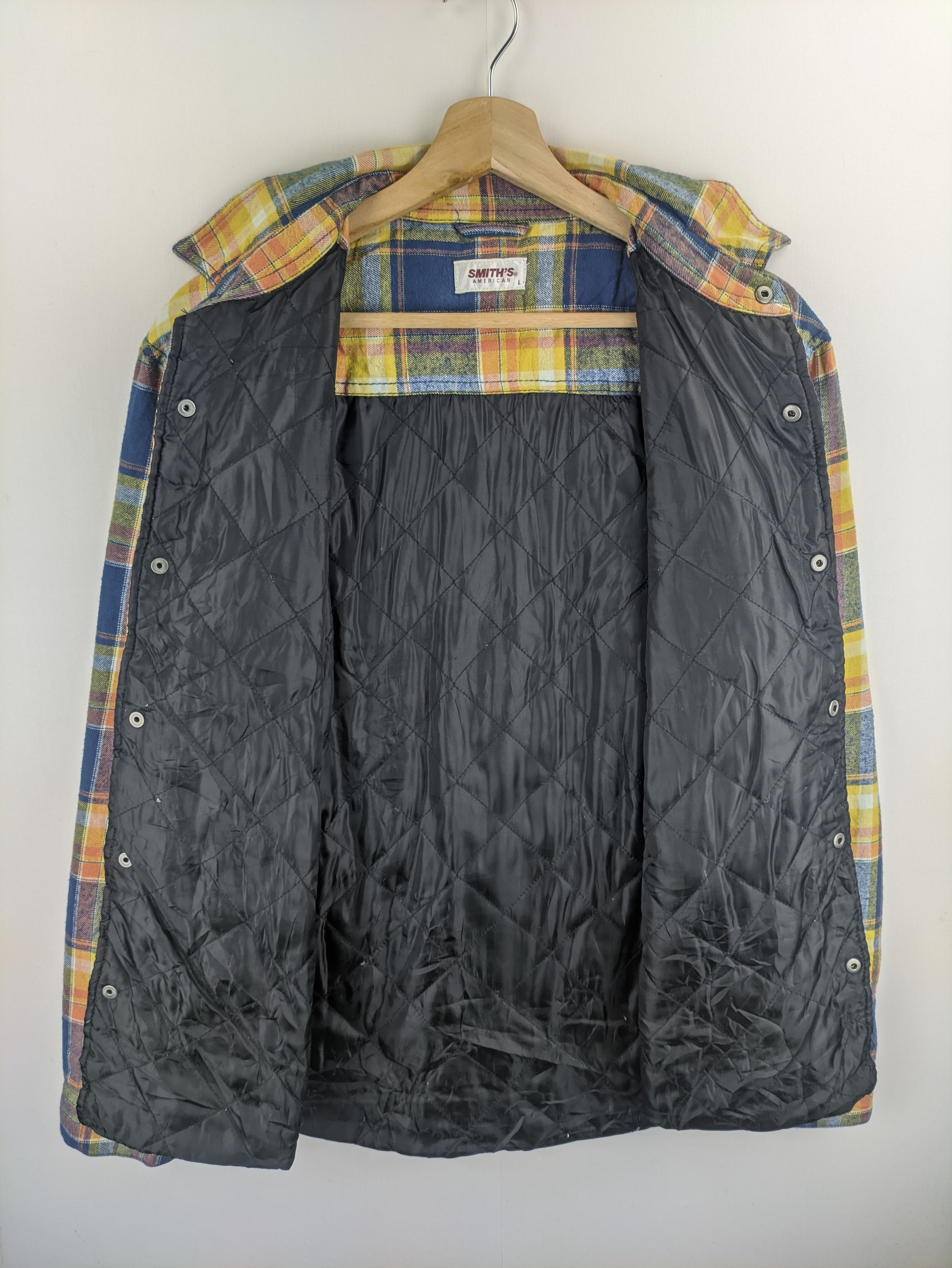 Vintage - Steals🔥Flannel Jacket Plaid by Smith's American - 5