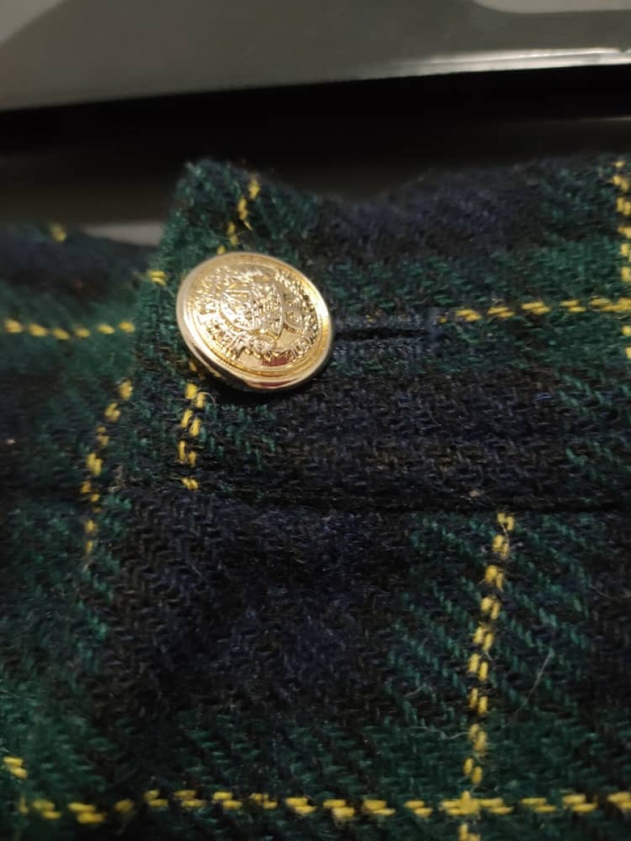 Japanese Brand - Wool checkered Pant - 3