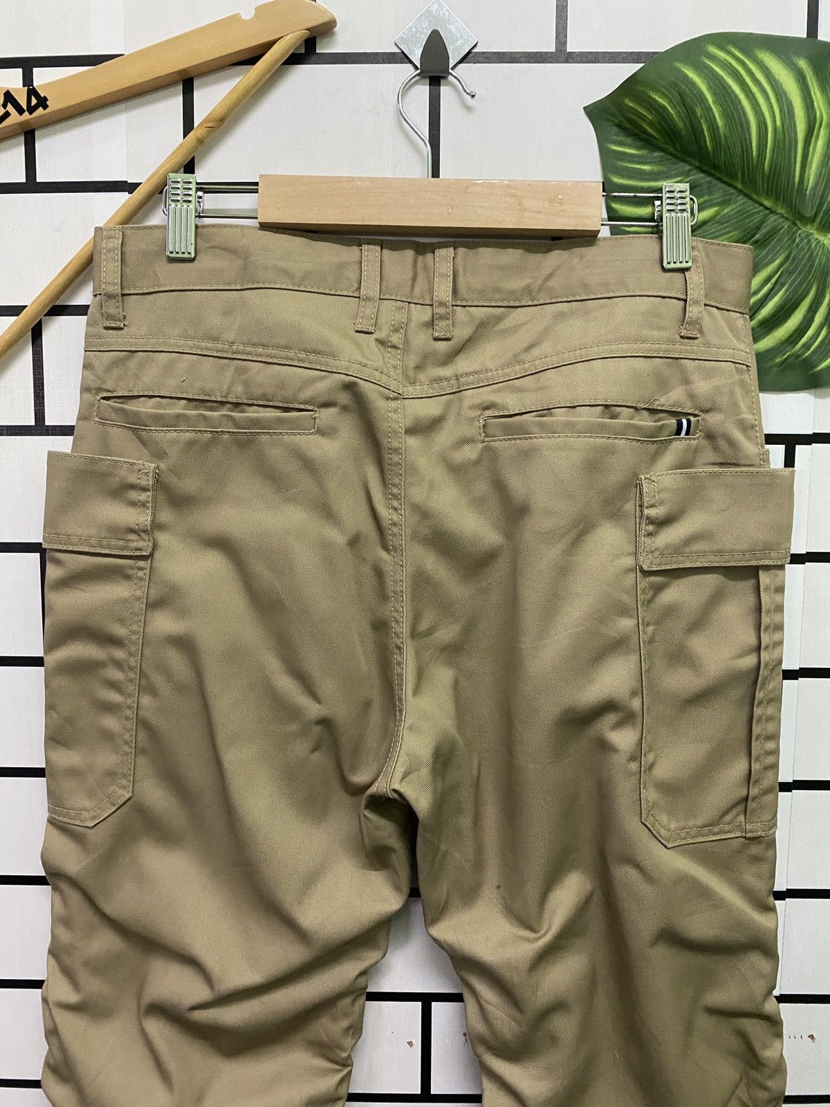 Designer - Japanese Brand X DOMINATE Cargo Bush Stacked Pant - 12