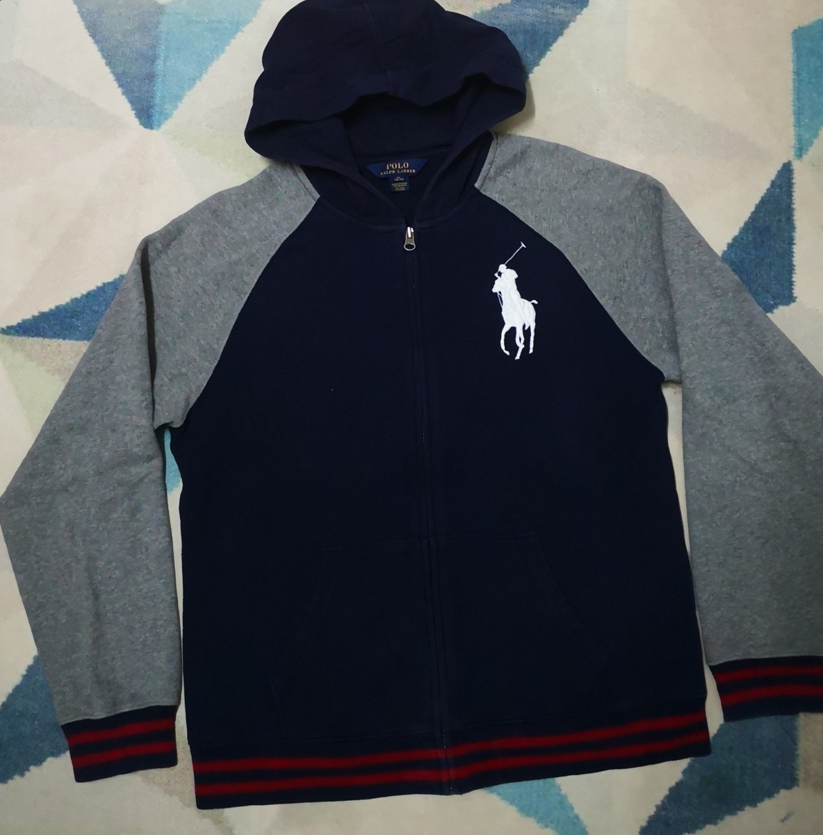 Polo Ralph Lauren - Big White Pony Hoodie - 1