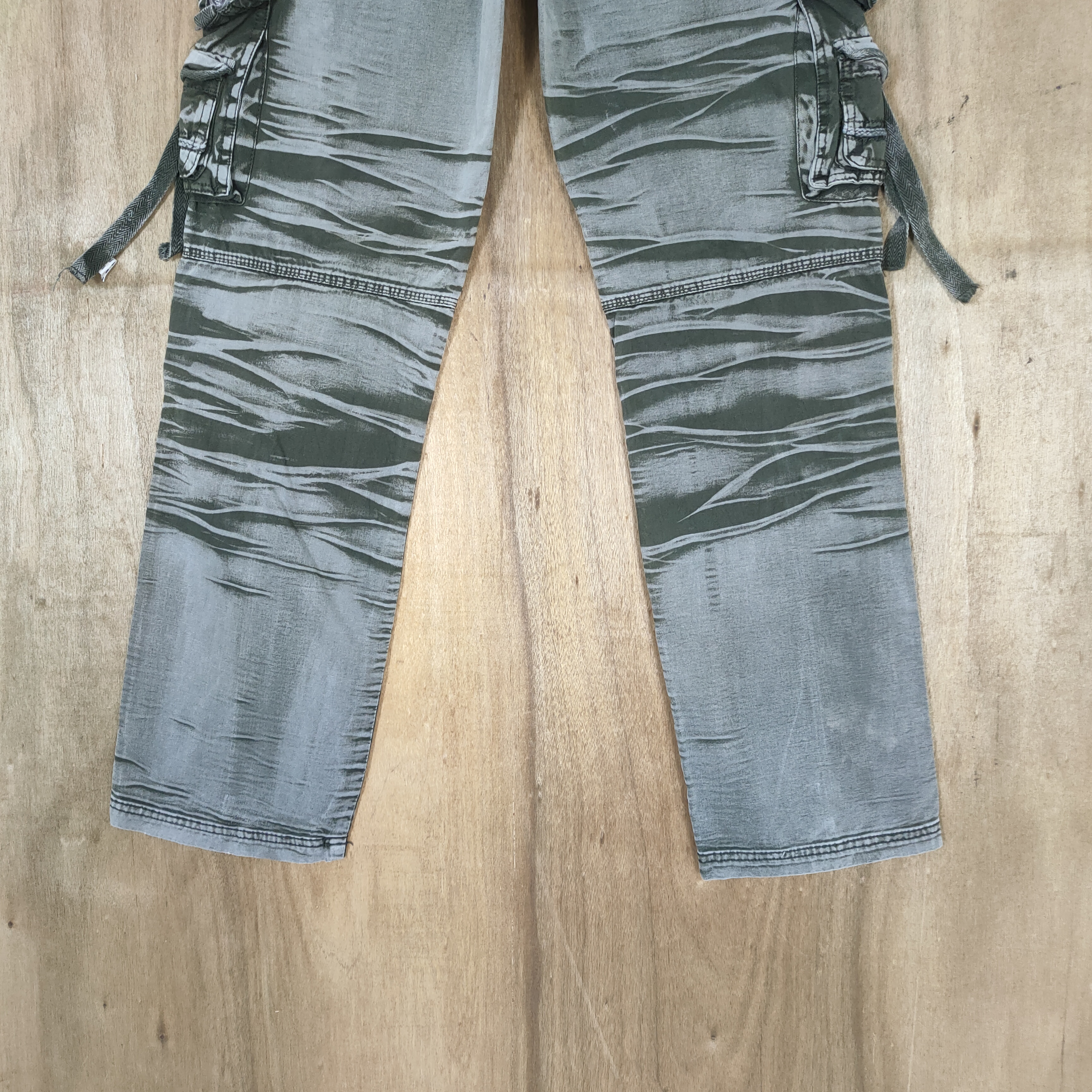 Japanese Brand - WZI BONDAGE FADED CARGO PANTS - 11