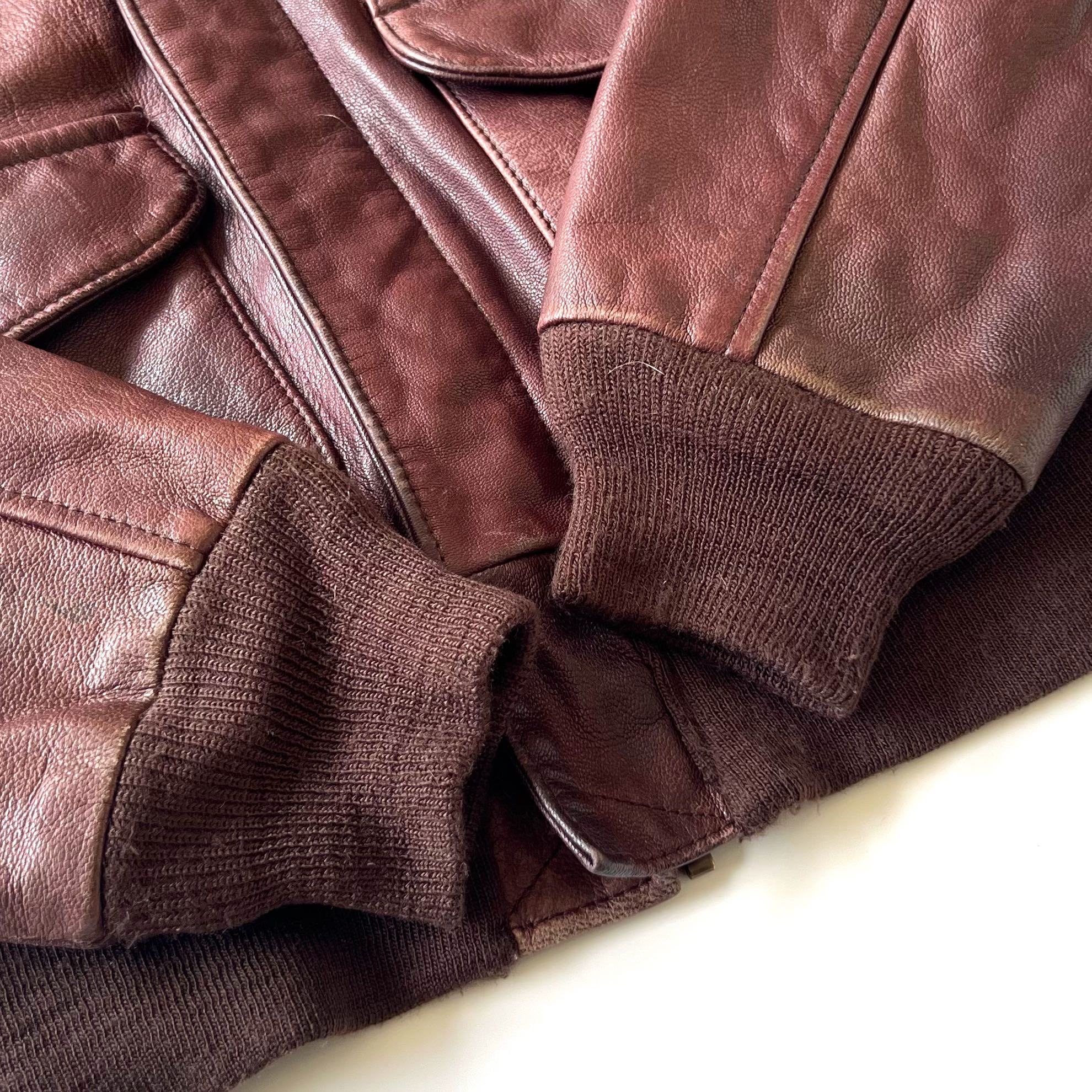Avirex Type A2 Horsehide Leather Flight Jacket - 6