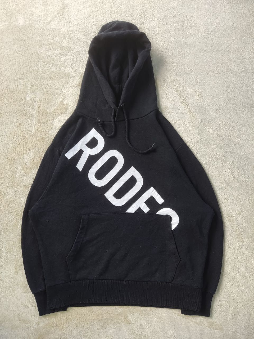 Japanese Brand - RODEO CROWN Spellout Big Graphic Baggy Pullover Hoodie - 3