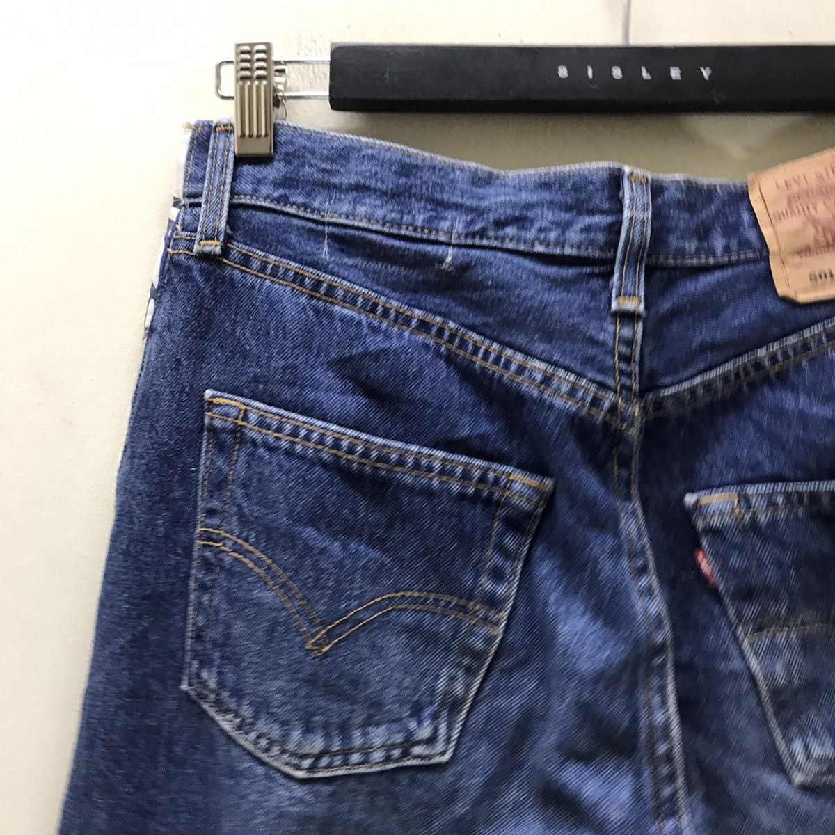 SAMPLE Vintage Levis 501 Needles Rebuild Jeans - 13