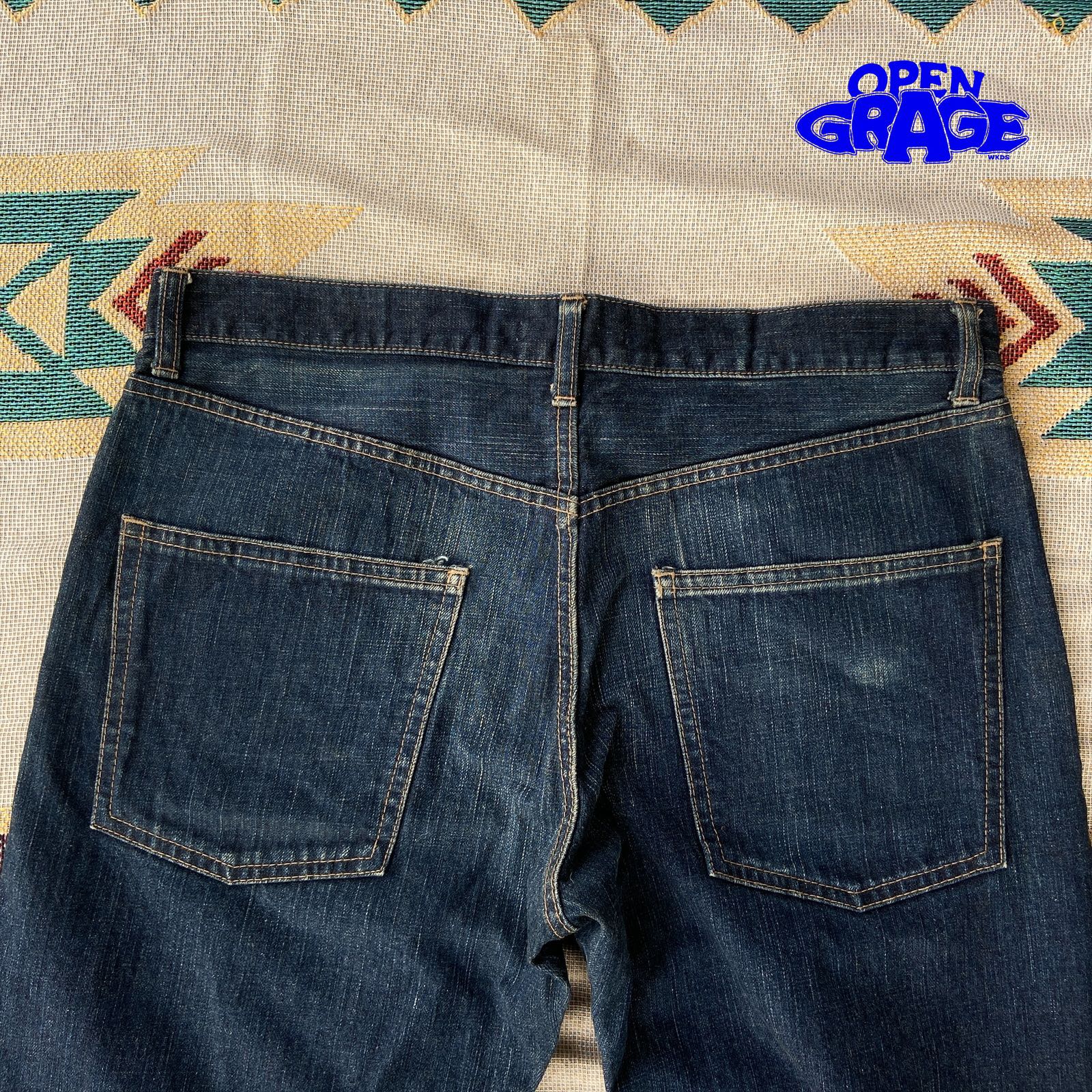 Browny Vintage Selvedge Denim Pants  - 4