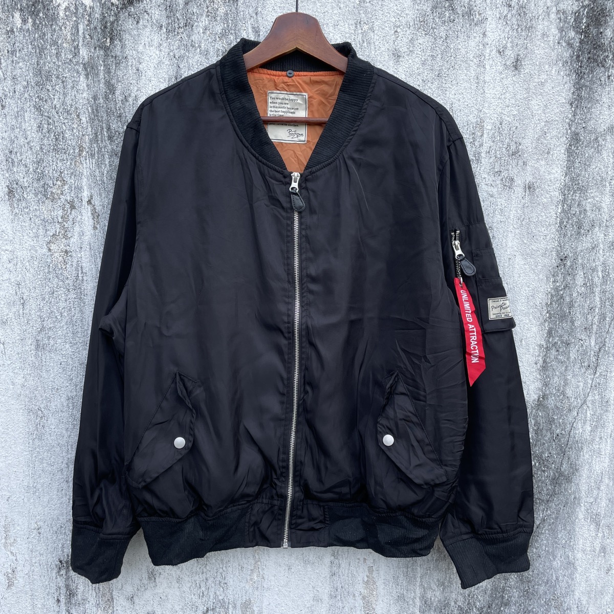 Japanese Brand - Vintage Private Pause Bomber Jacket - 1