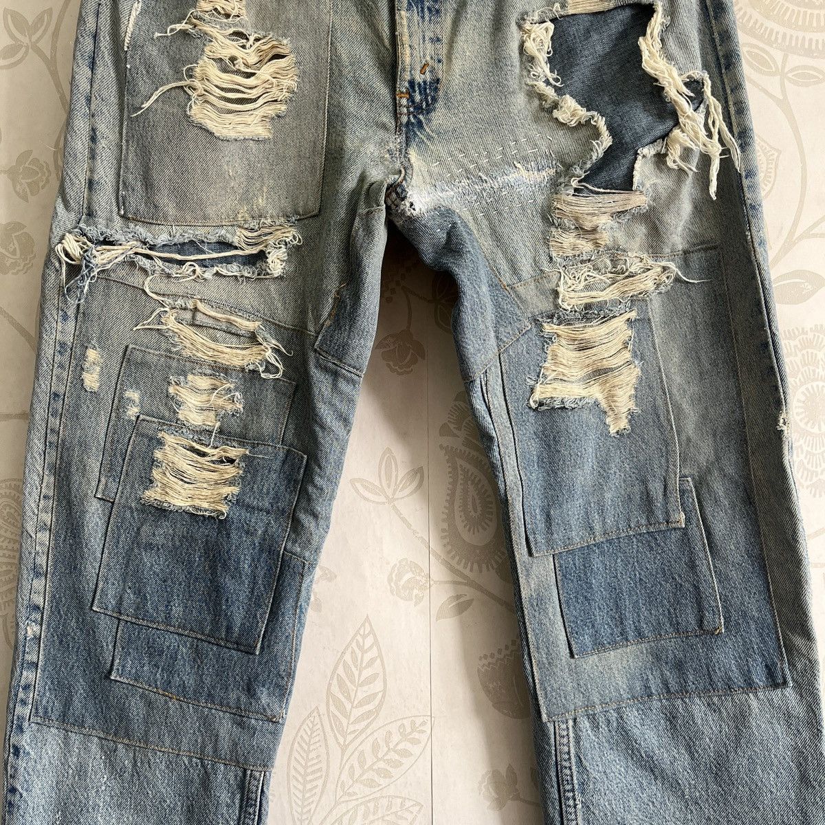 Grails Vintage Custom Matsuda Kapital Patches Japanese Jeans - 5