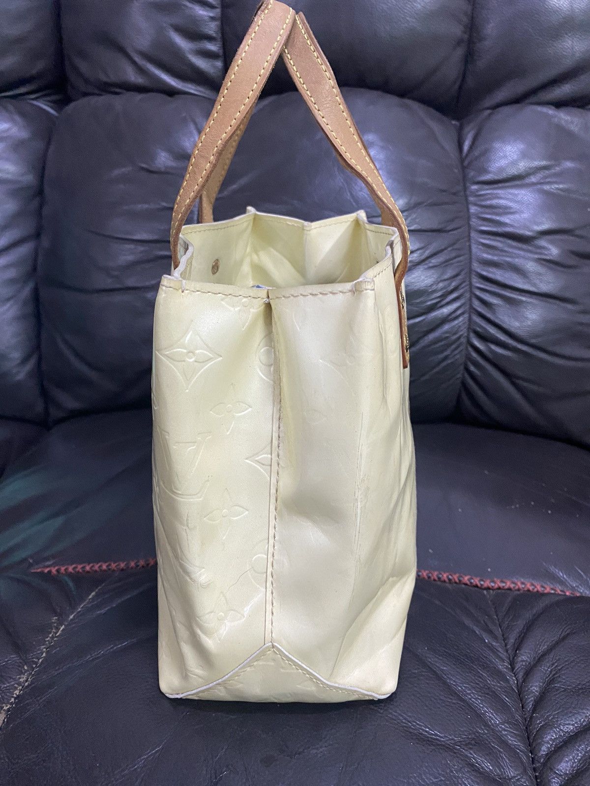 Authentic Louis Vuitton Mini Vernis Tote Bag - 4