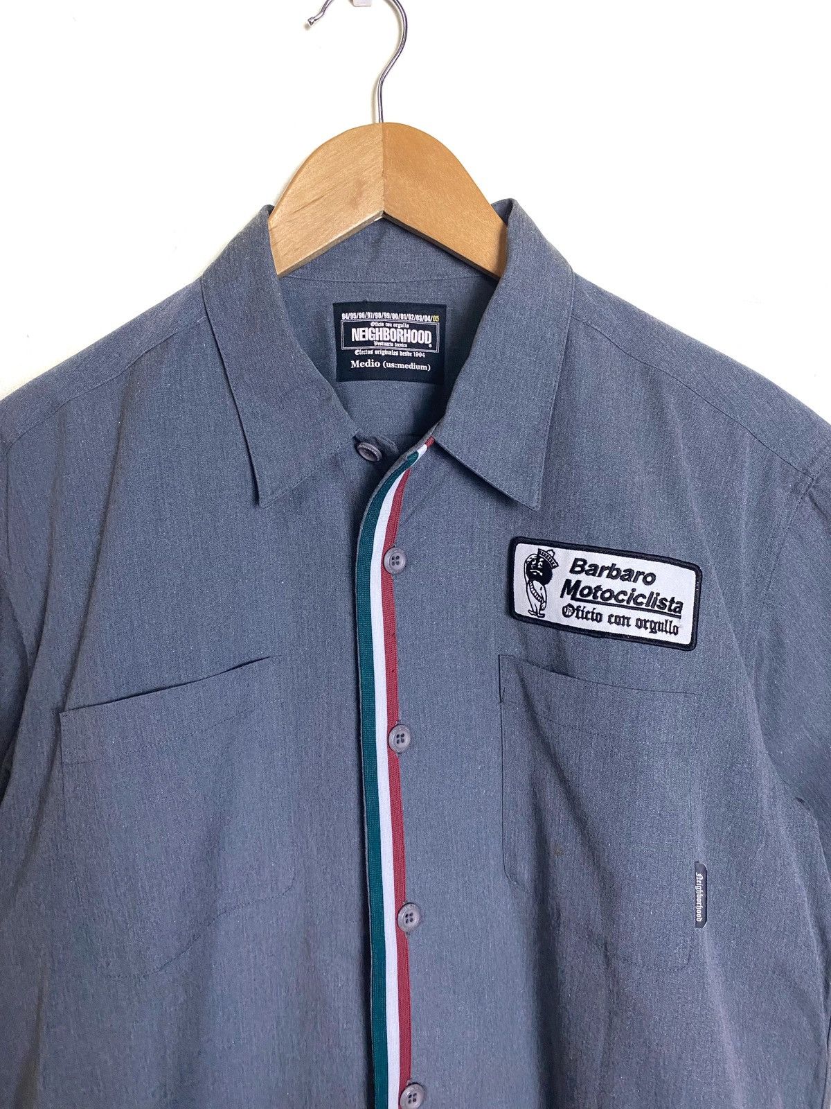 NEIGHBORHOOD Barbaro Motociclista Button Up shirt - 2