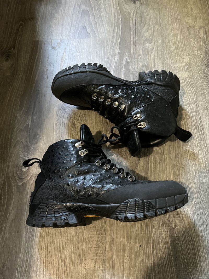 Snakeskin Roa X Alyx Alyx X ROA Croc Skin Andreas Hiking Boots