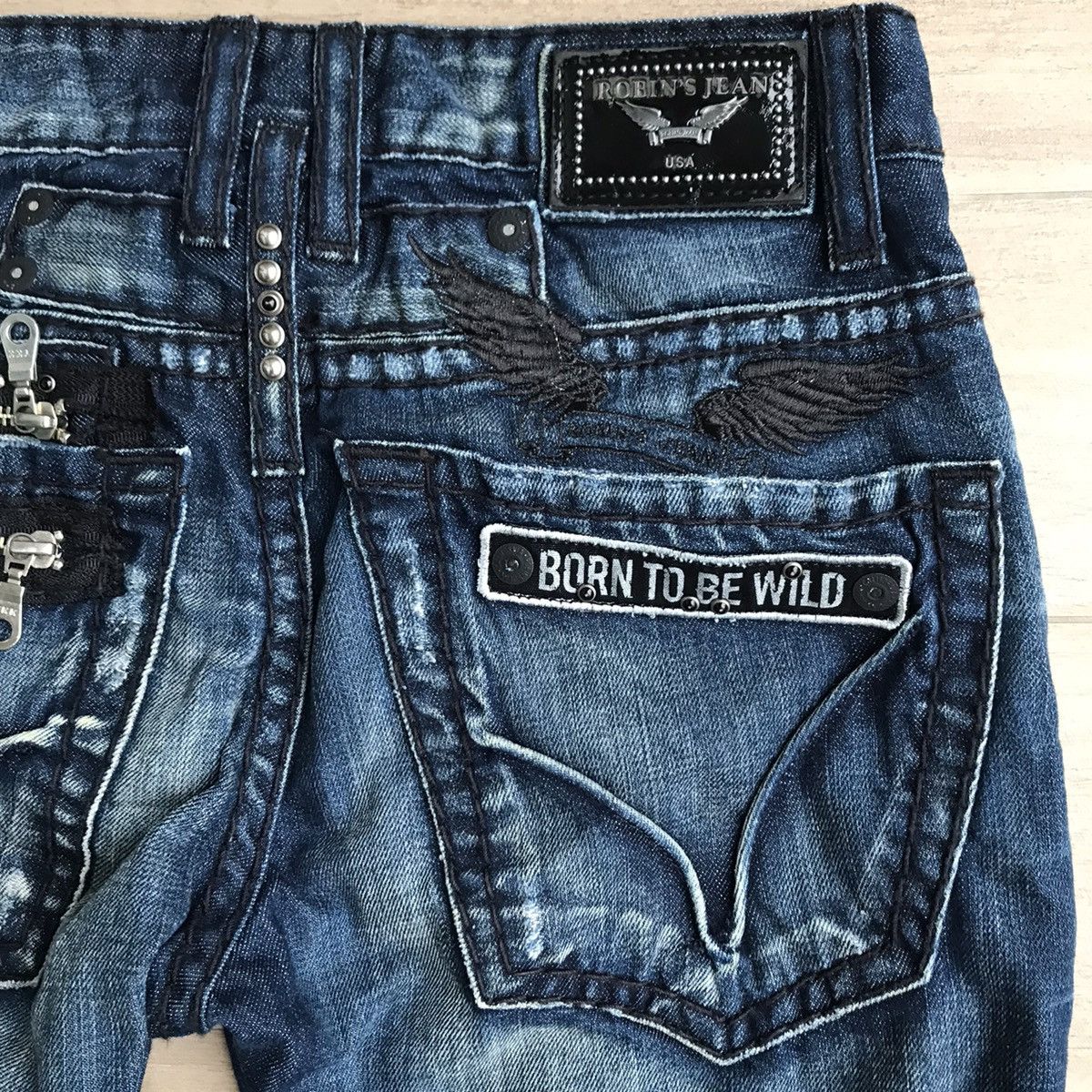 Robins Jeans Denim Born To Be Wild - 4