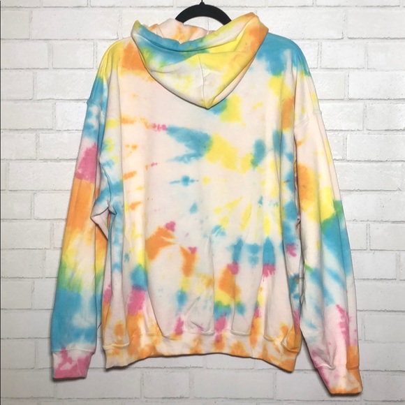 Sorbet Tie Dye Hoodie + Bike Short Matching Set - 7