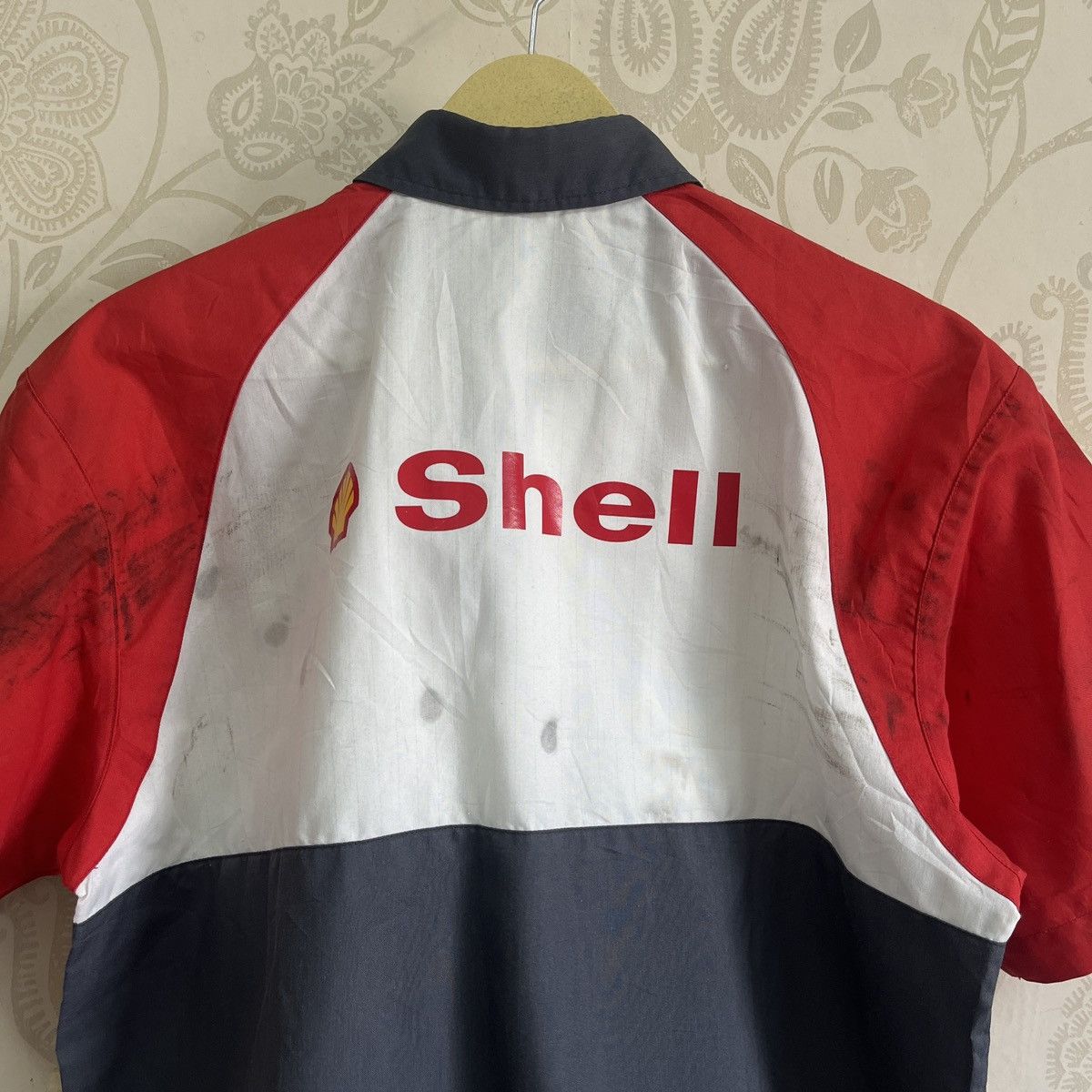 Vintage Shell Workers Uniform Shirts Japan - 18