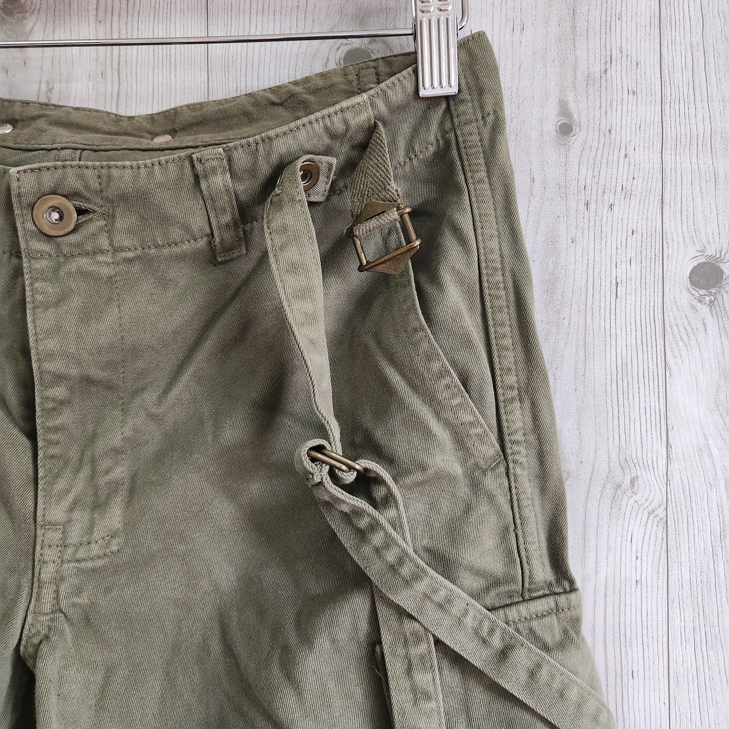 Military - Bondage Cargo Pants With Pockets Army Type - 18