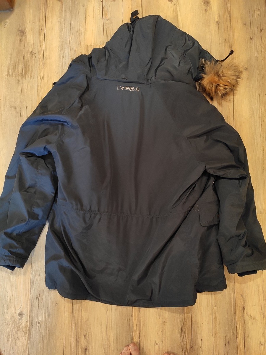 Denis Simachev - Oversized dark blue parka. Like Raf Simons or Rick Owens - 2
