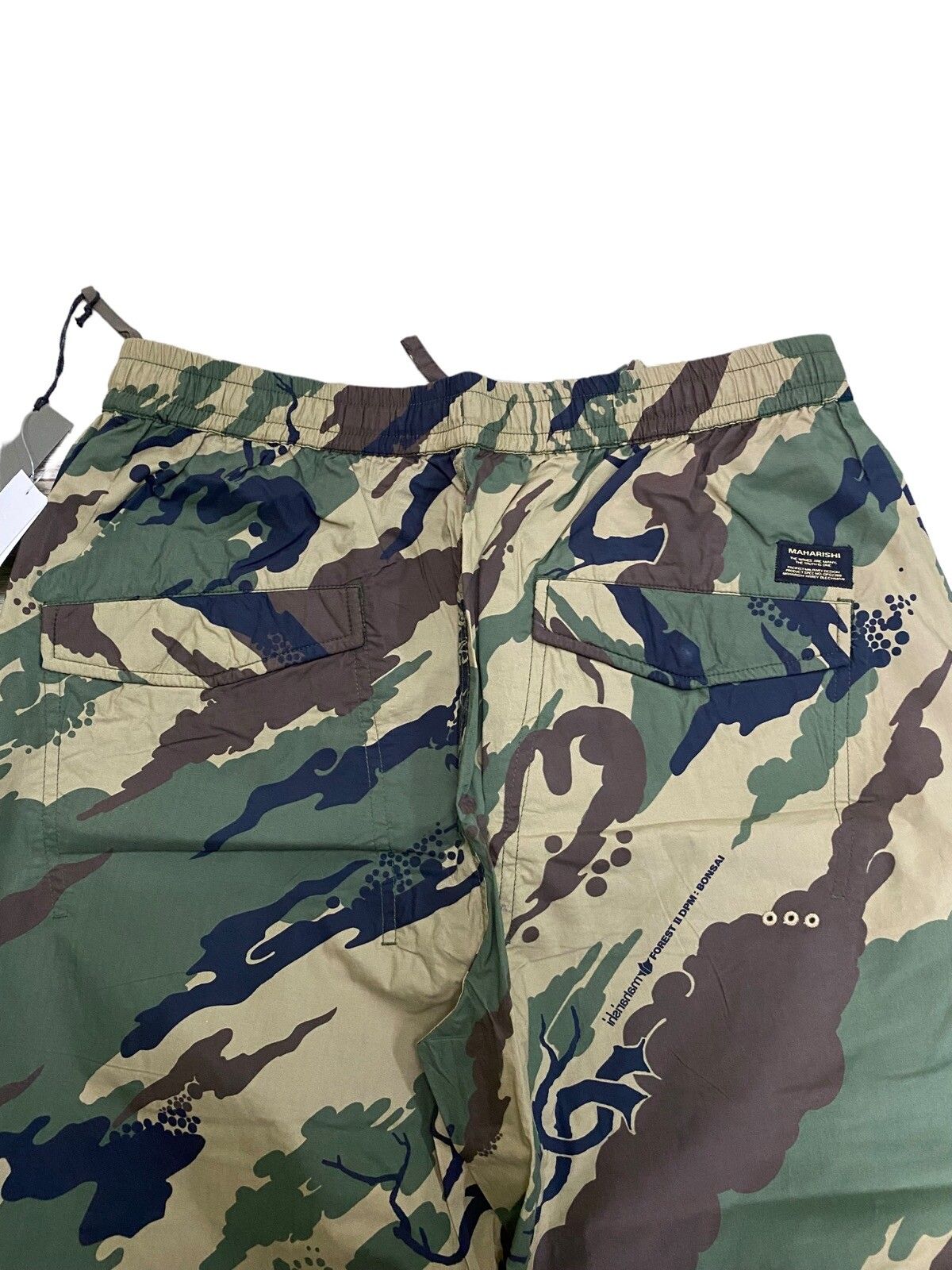 Maharishi Woodland Camo Camp Collar Shirt - 8