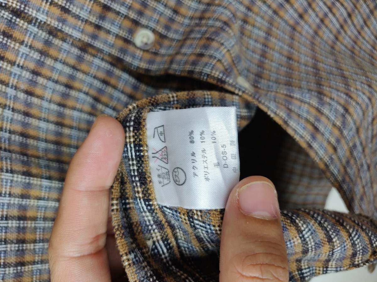 Designer - Ralph Evans Small Checked Button Up Shirt Oxford - 7