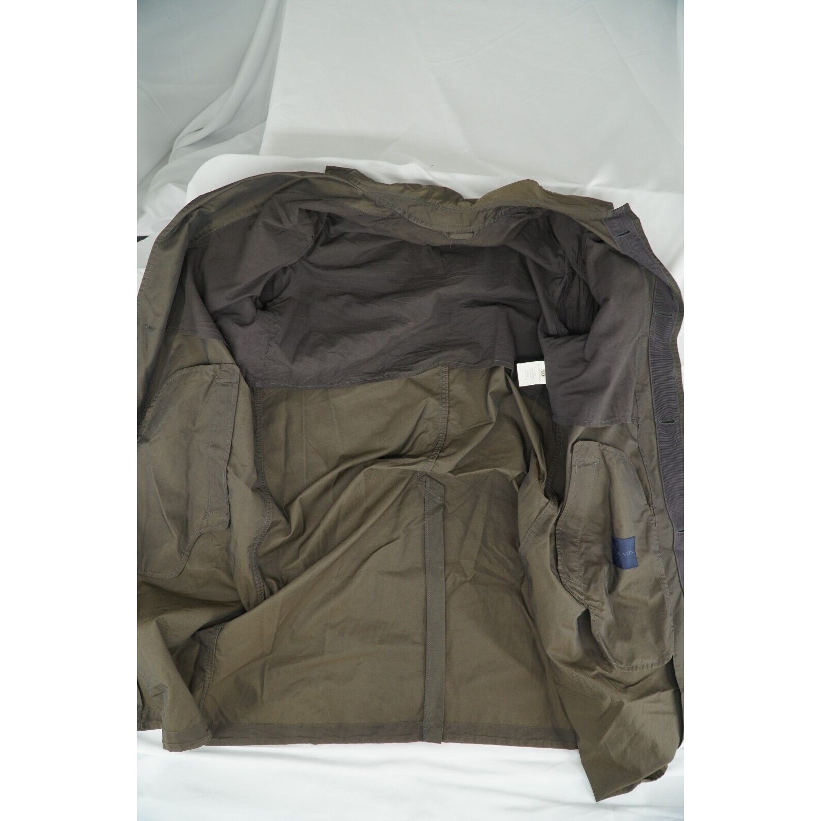 Lanvin Trench Coat Brown Iridescent - Sz 50 - 19