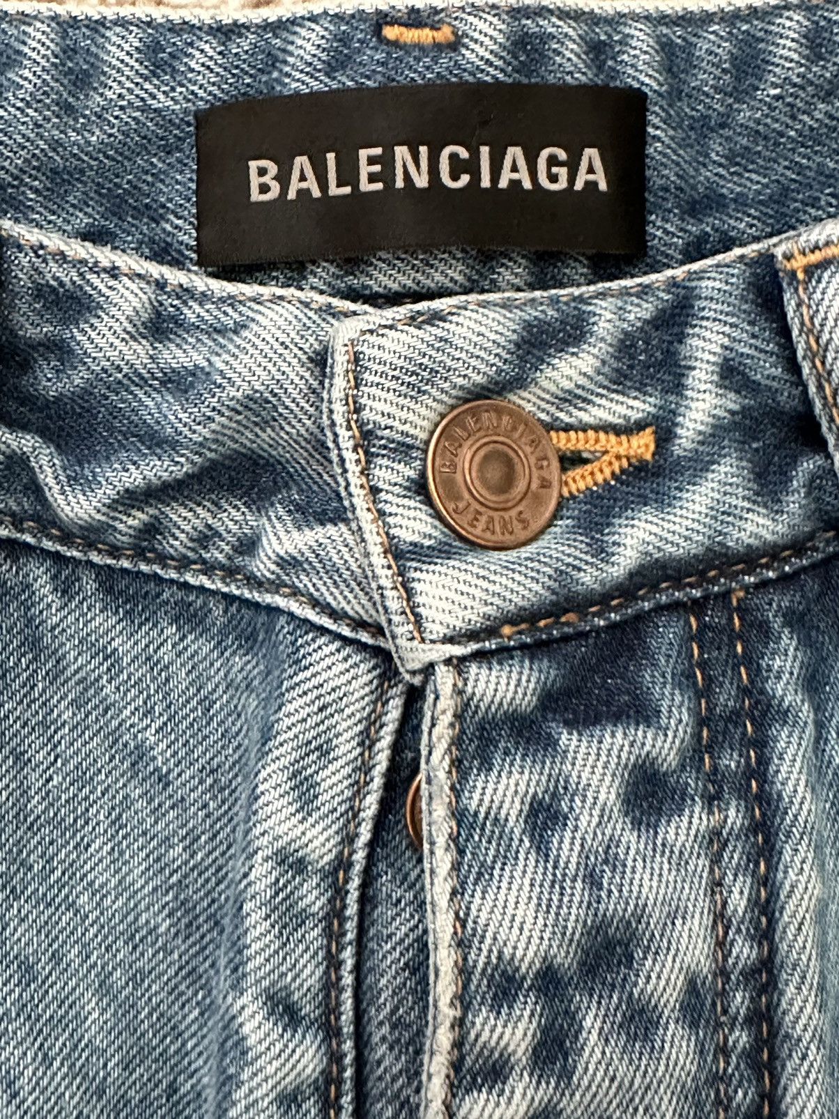 Balenciaga Cut-Up Patched Pocket Mini Skirt - 4