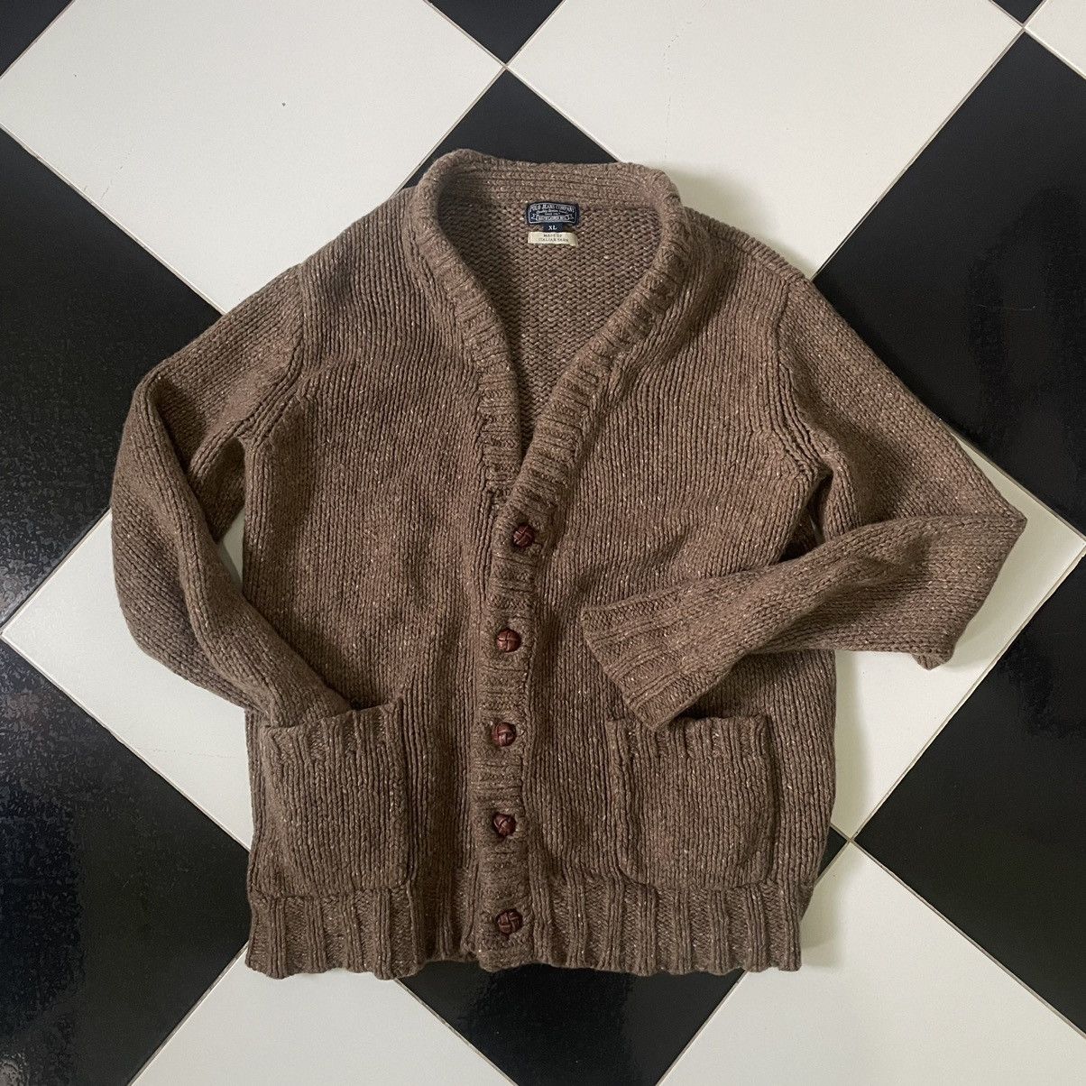 Polo ralph lauren vintage italian knit cardigan - 1