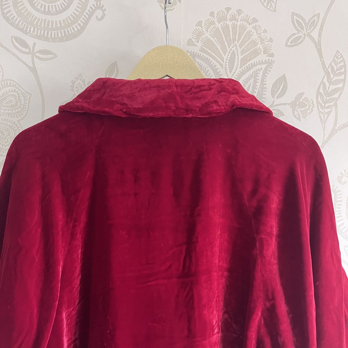 Vintage - Avant Garde Suede Red Magna Bode Jacket Made In Germany - 14